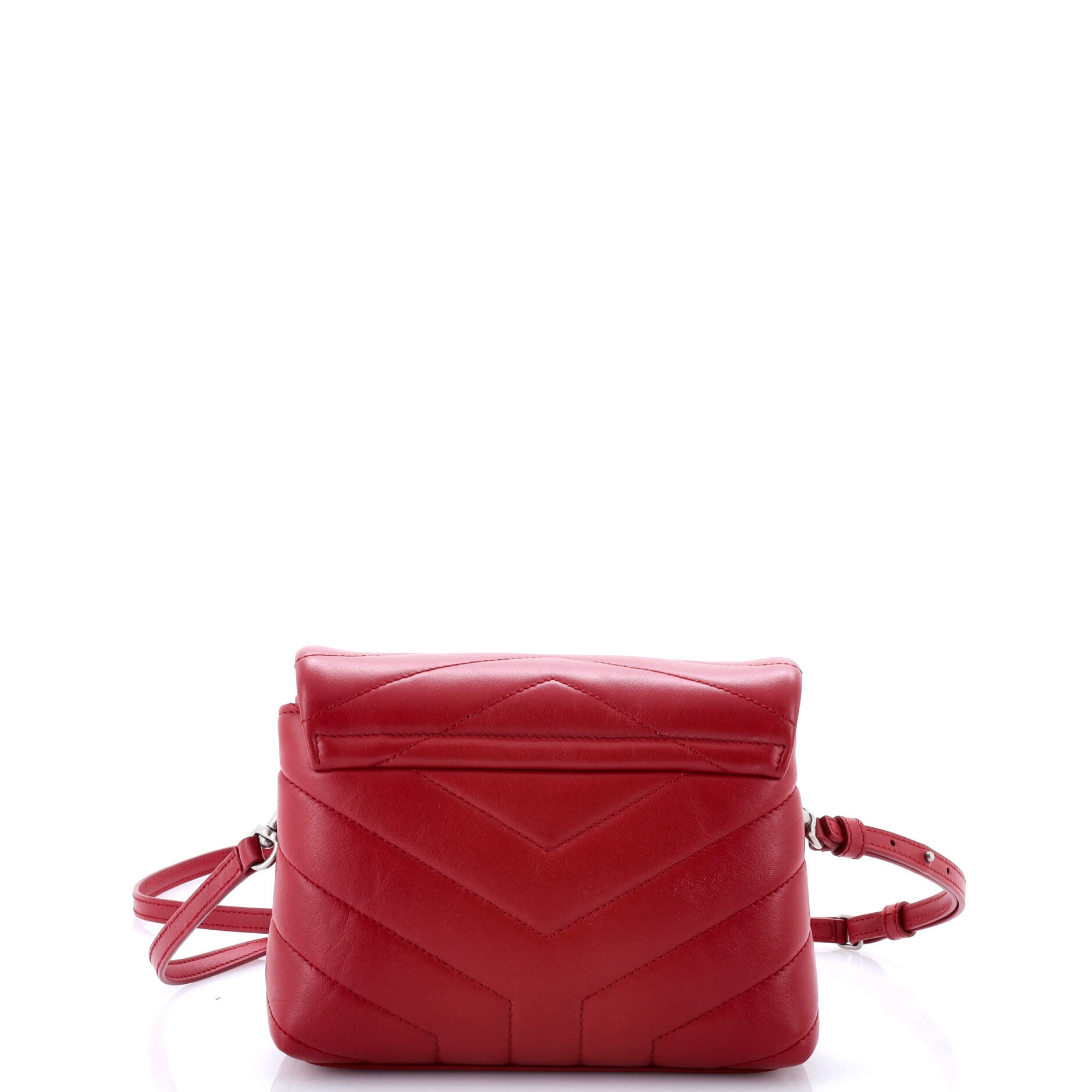 Saint Laurent Loulou Shoulder Bag Matelasse Chevron Leather Toy