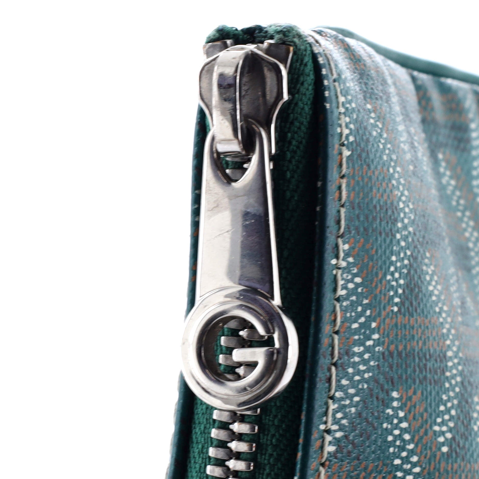 Goyard Senat Zip Pouch Coated Canvas MM