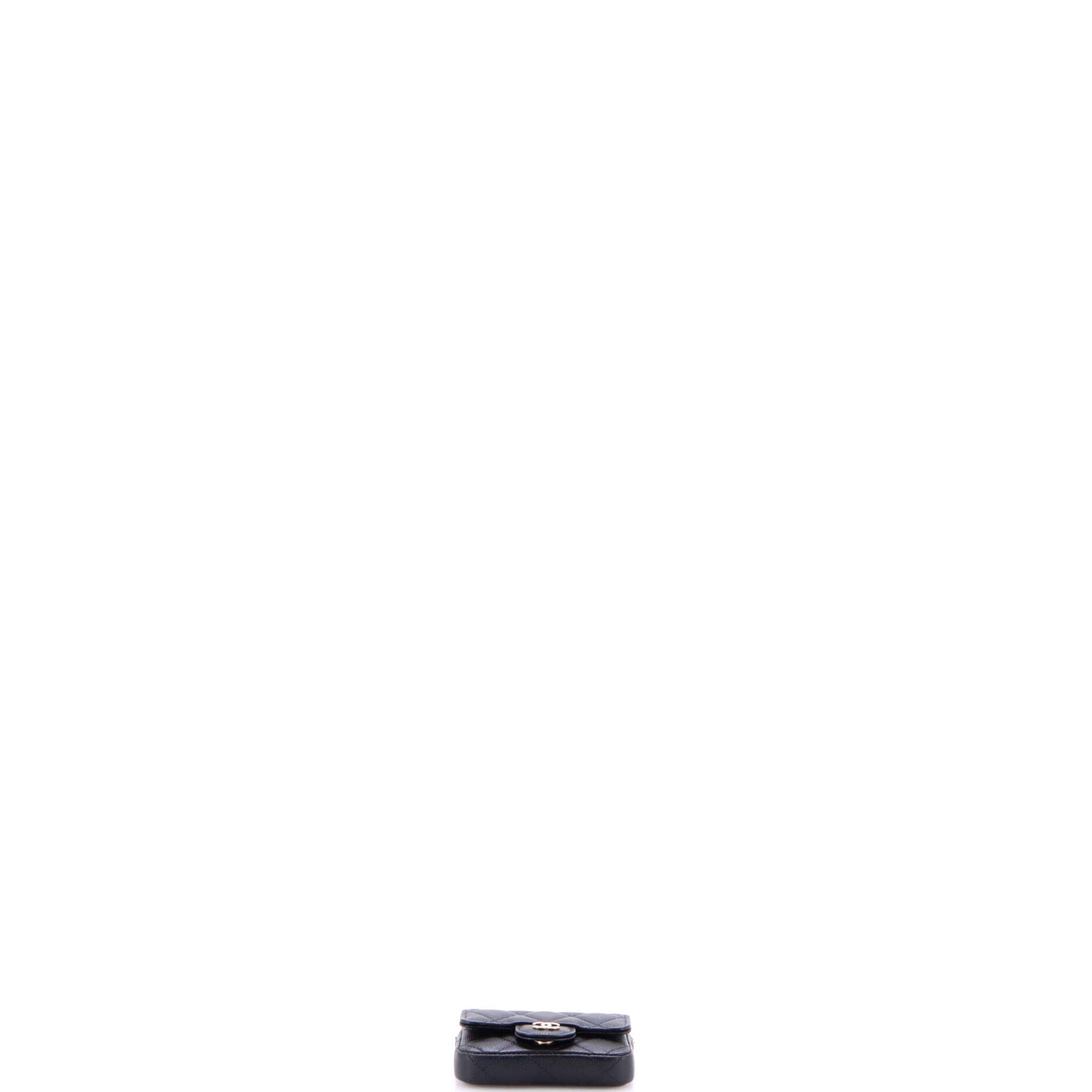 Chanel Classic Flap Chain Belt Bag Quilted Caviar Mini