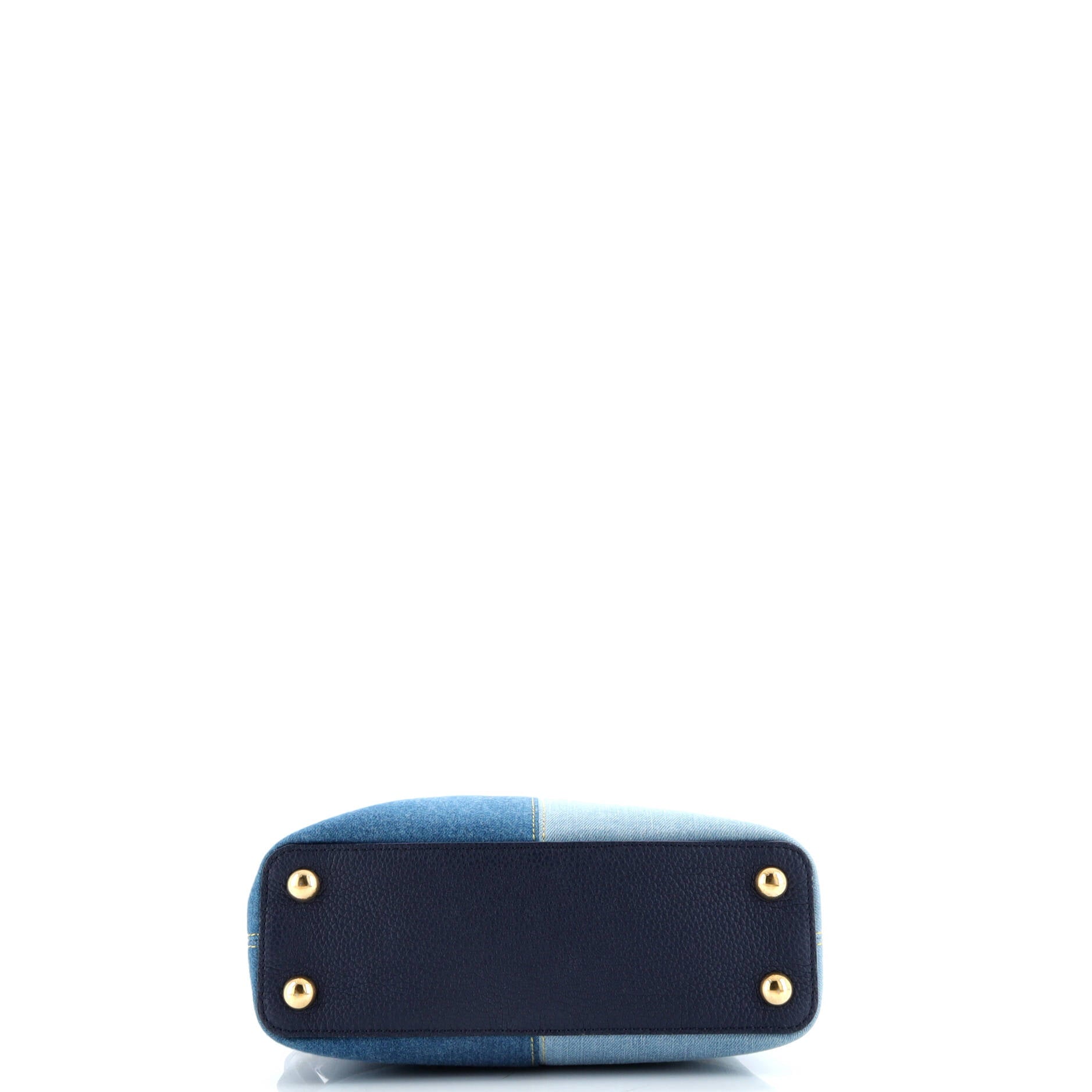 Louis Vuitton Capucines Bag Patchwork Denim BB