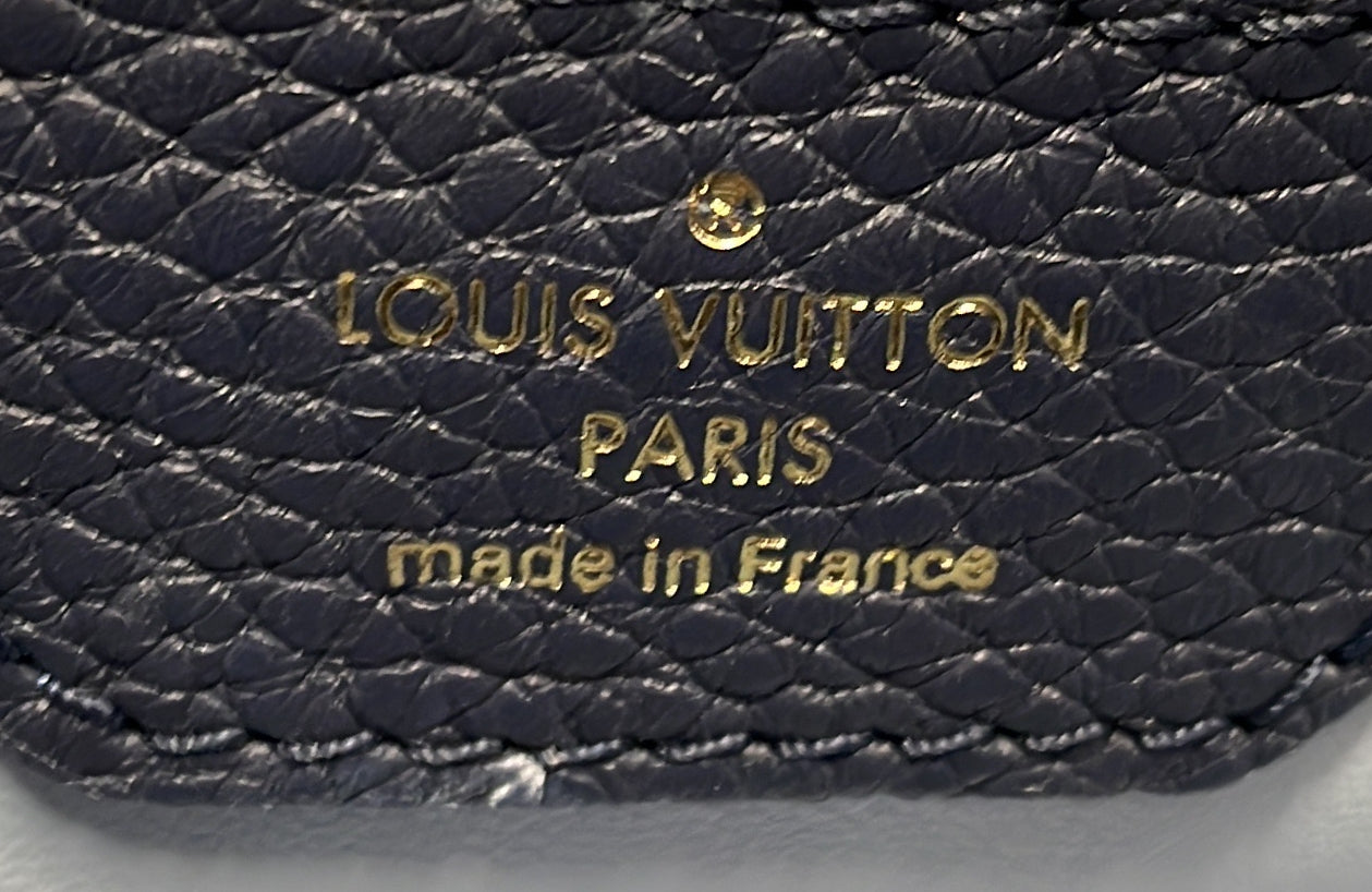 Louis Vuitton Capucines Bag Patchwork Denim BB