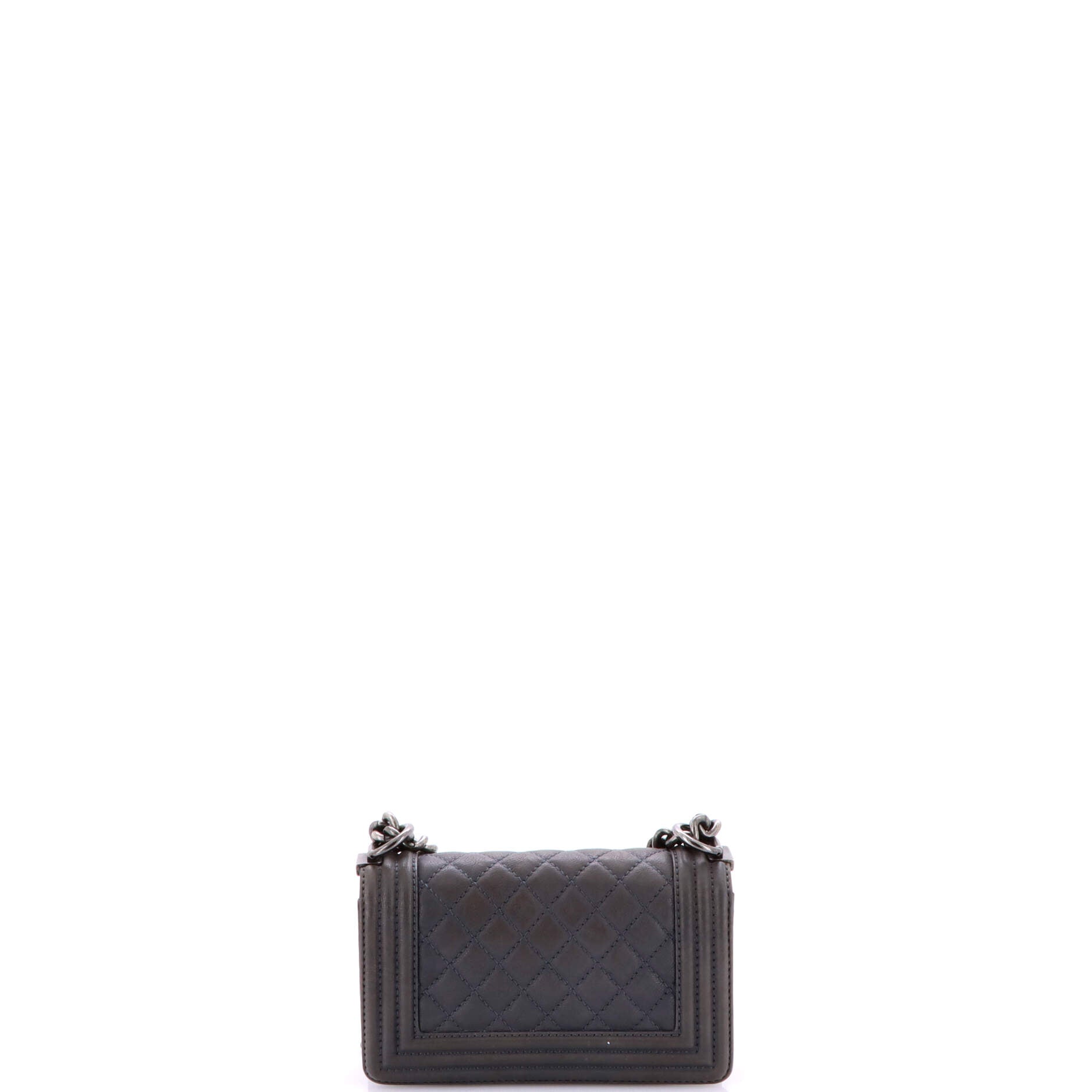 Chanel Paris-Dallas Boy Flap Bag Quilted Calfskin with Metal Adornments Small
