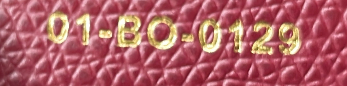 Christian Dior Saddle Handbag Leather Medium