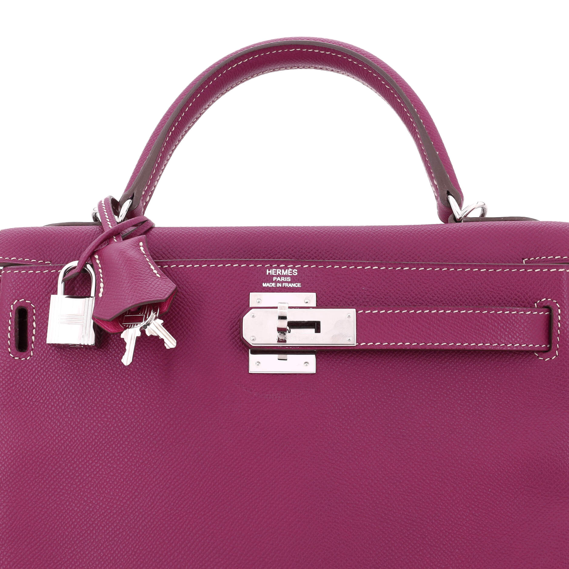Hermes Candy Kelly Handbag Epsom 28