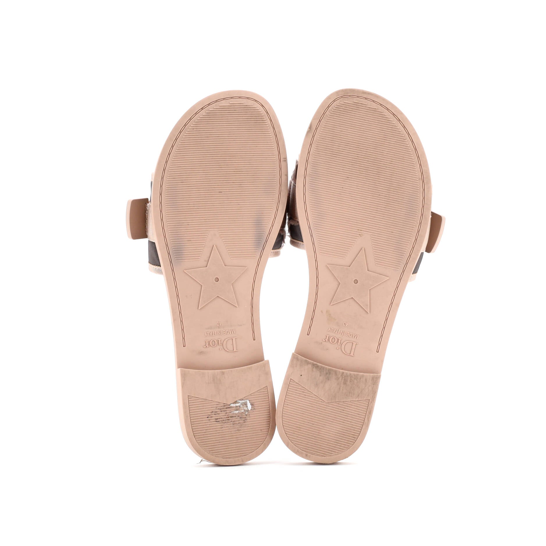 Christian Dior Women's Dio(r)evolution Slide Sandals Technical Fabric