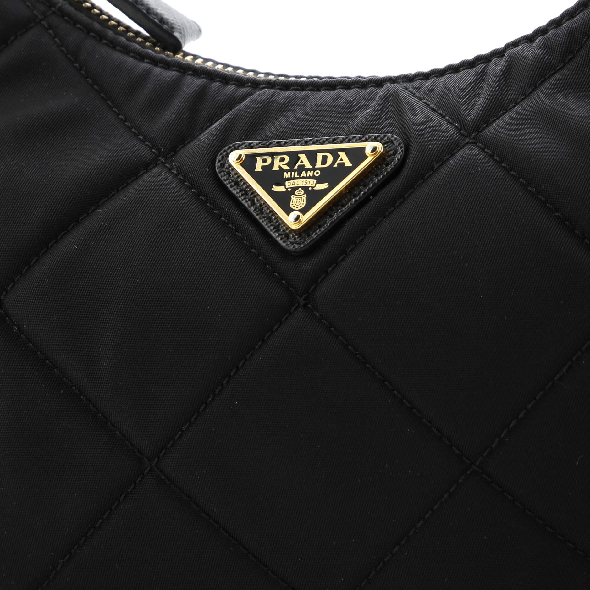 Prada Re-Edition 1995 Hobo Quilted Re-Nylon Mini