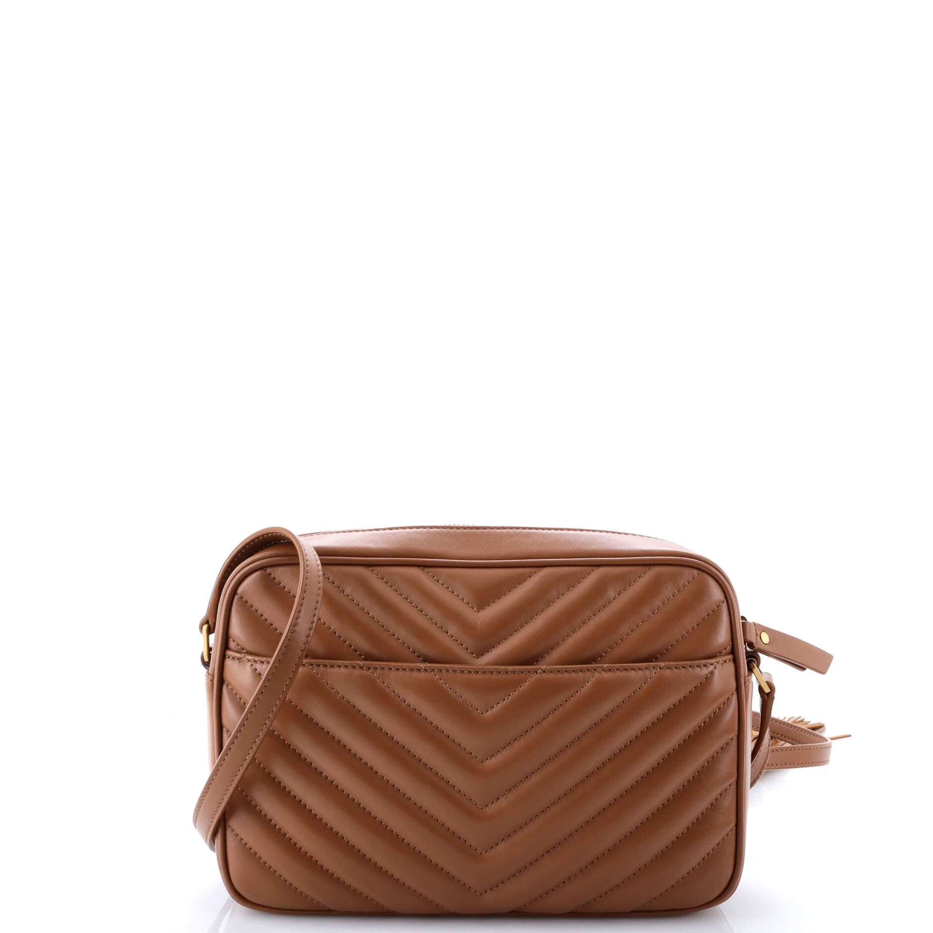 Saint Laurent Lou Camera Bag Matelasse Chevron Leather Small