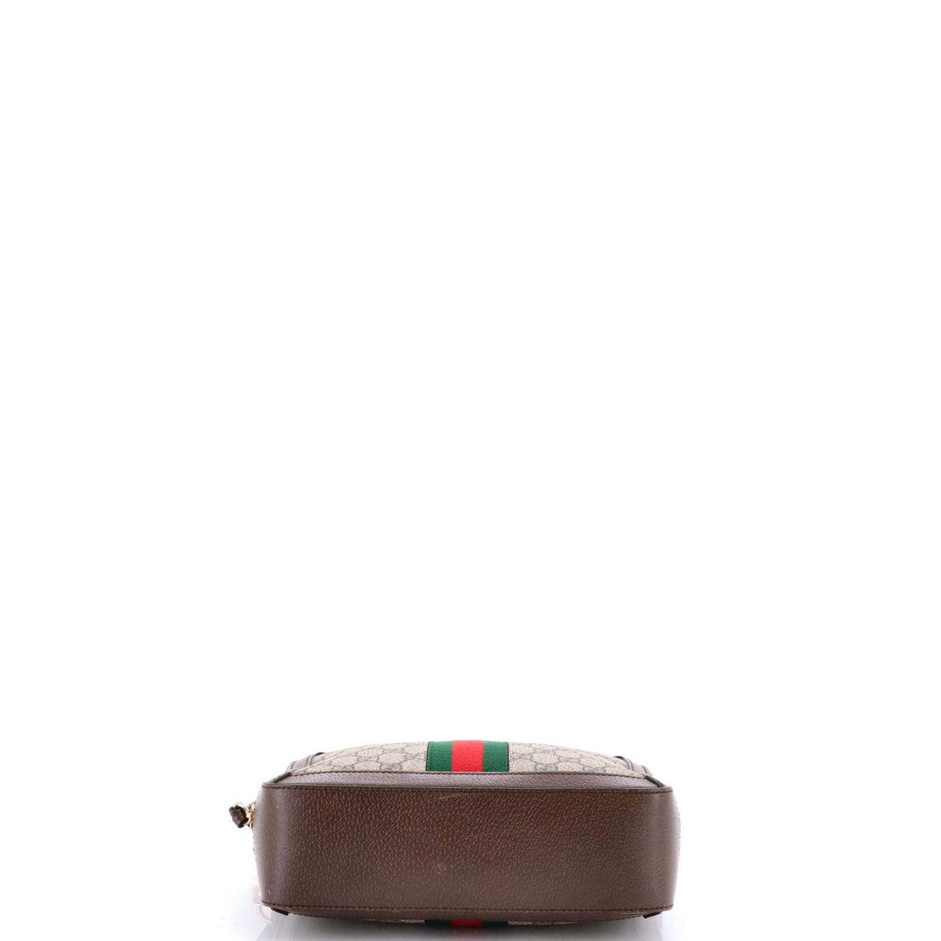 Gucci Ophidia Zip Around Camera Bag GG Coated Canvas Small