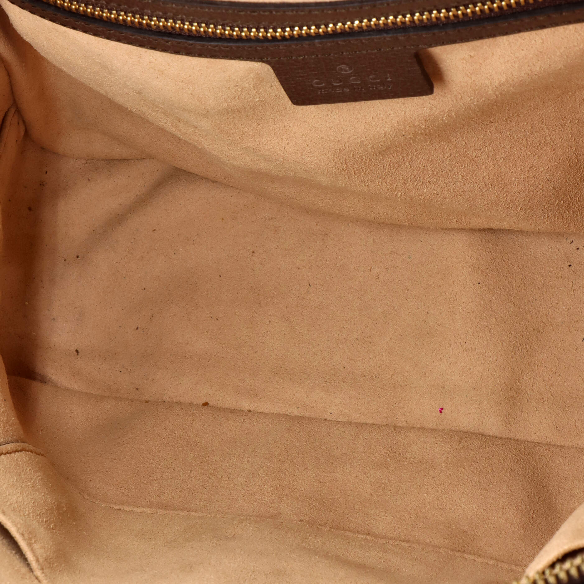 Gucci Ophidia Zip Around Camera Bag GG Coated Canvas Small