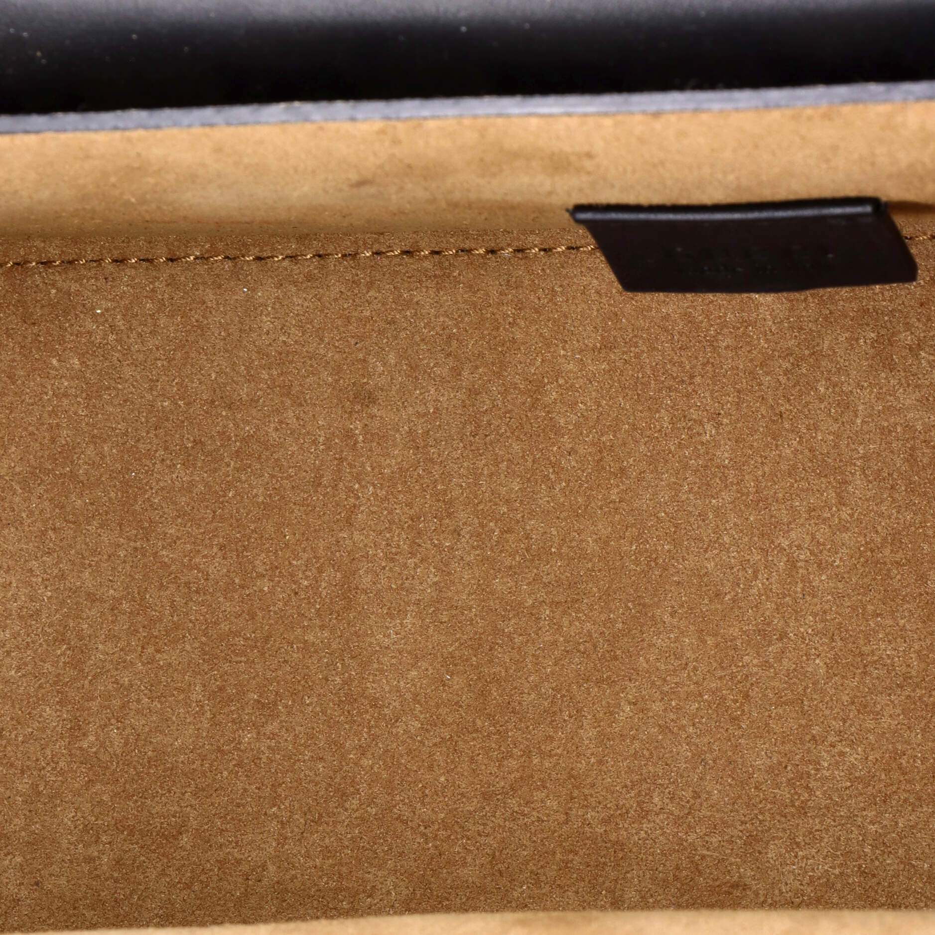 Gucci Padlock Bamboo Shoulder Bag GG Coated Canvas Small