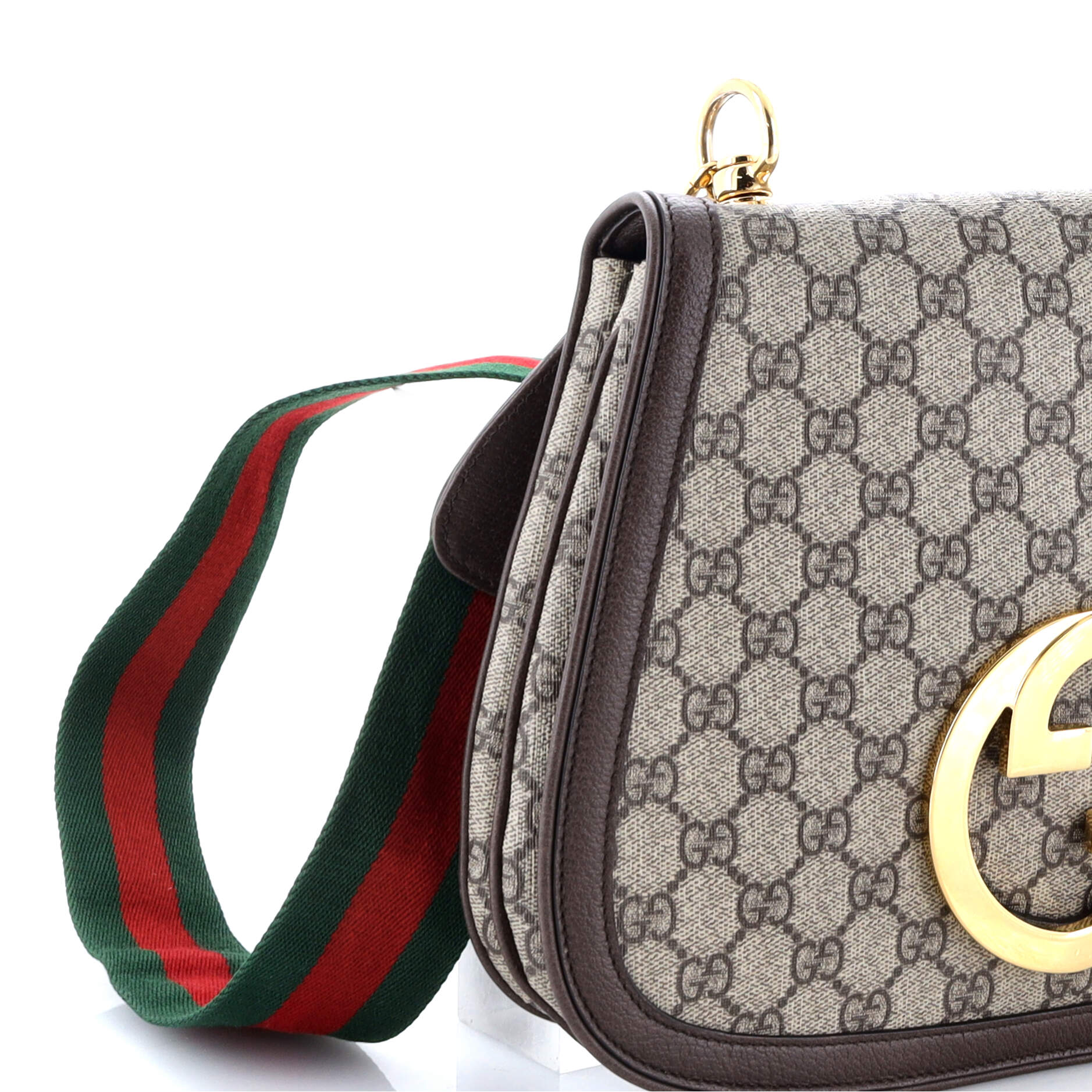 Gucci Blondie NM Top Handle Bag GG Coated Canvas Medium