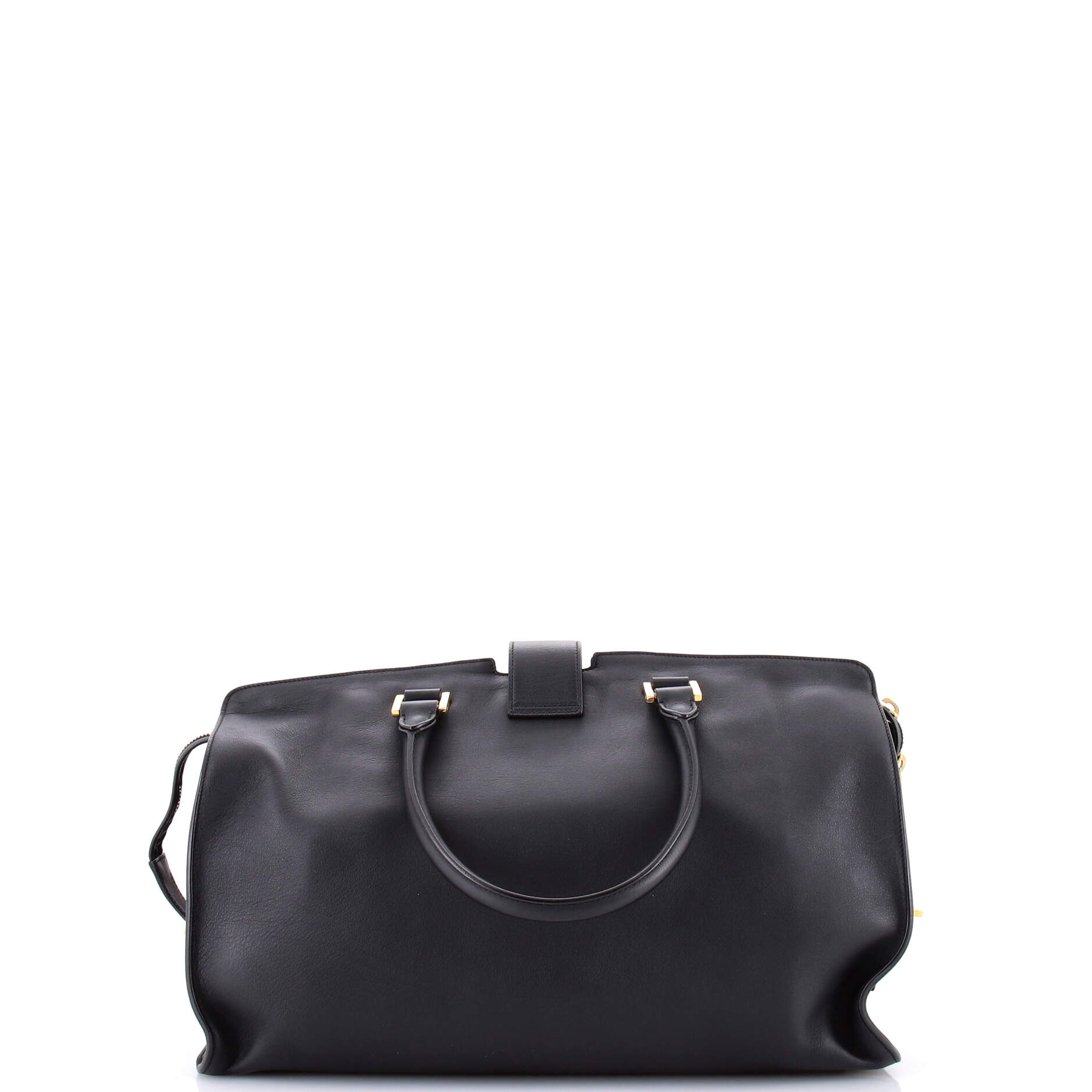 Saint Laurent Monogram Cabas Leather Medium