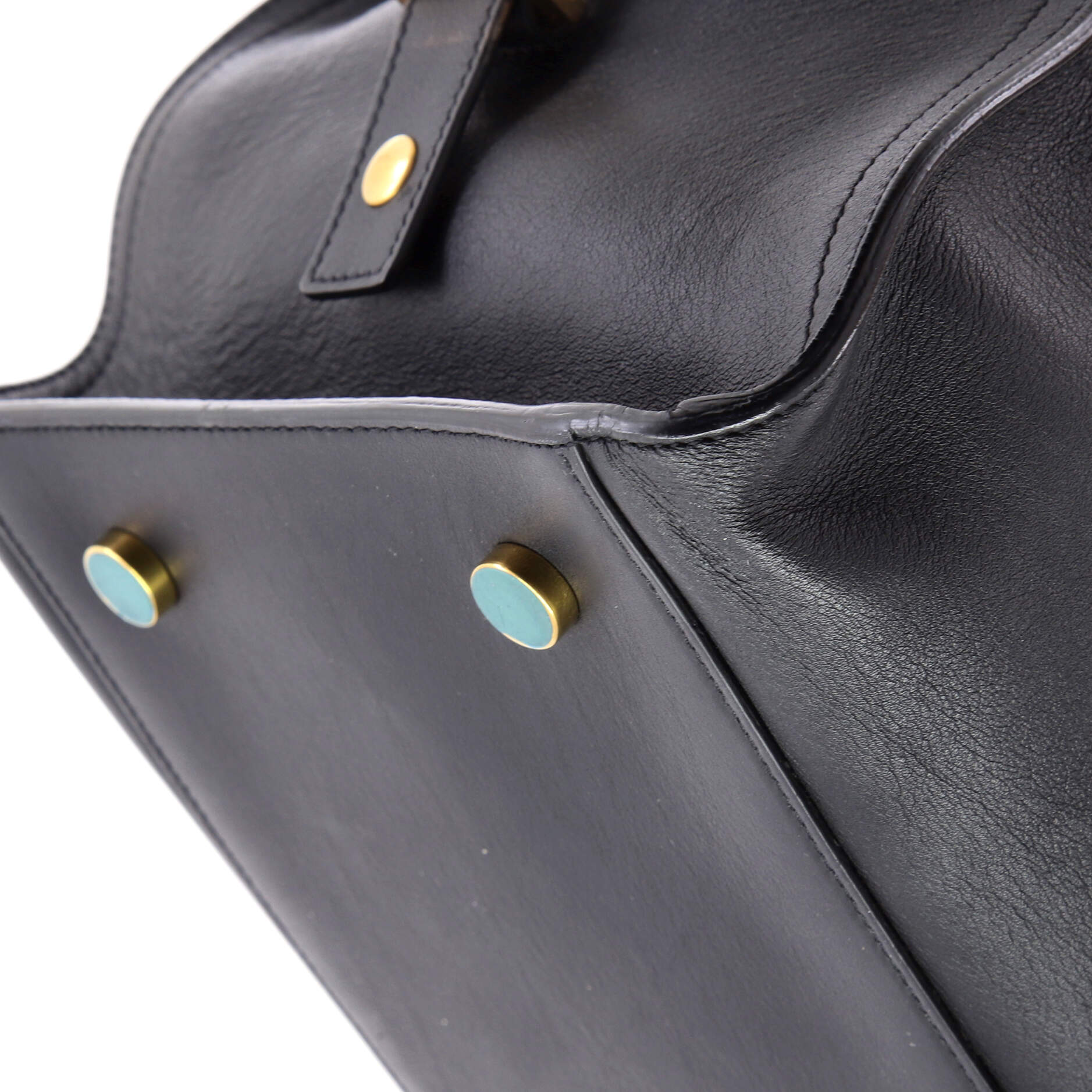 Saint Laurent Monogram Cabas Leather Medium
