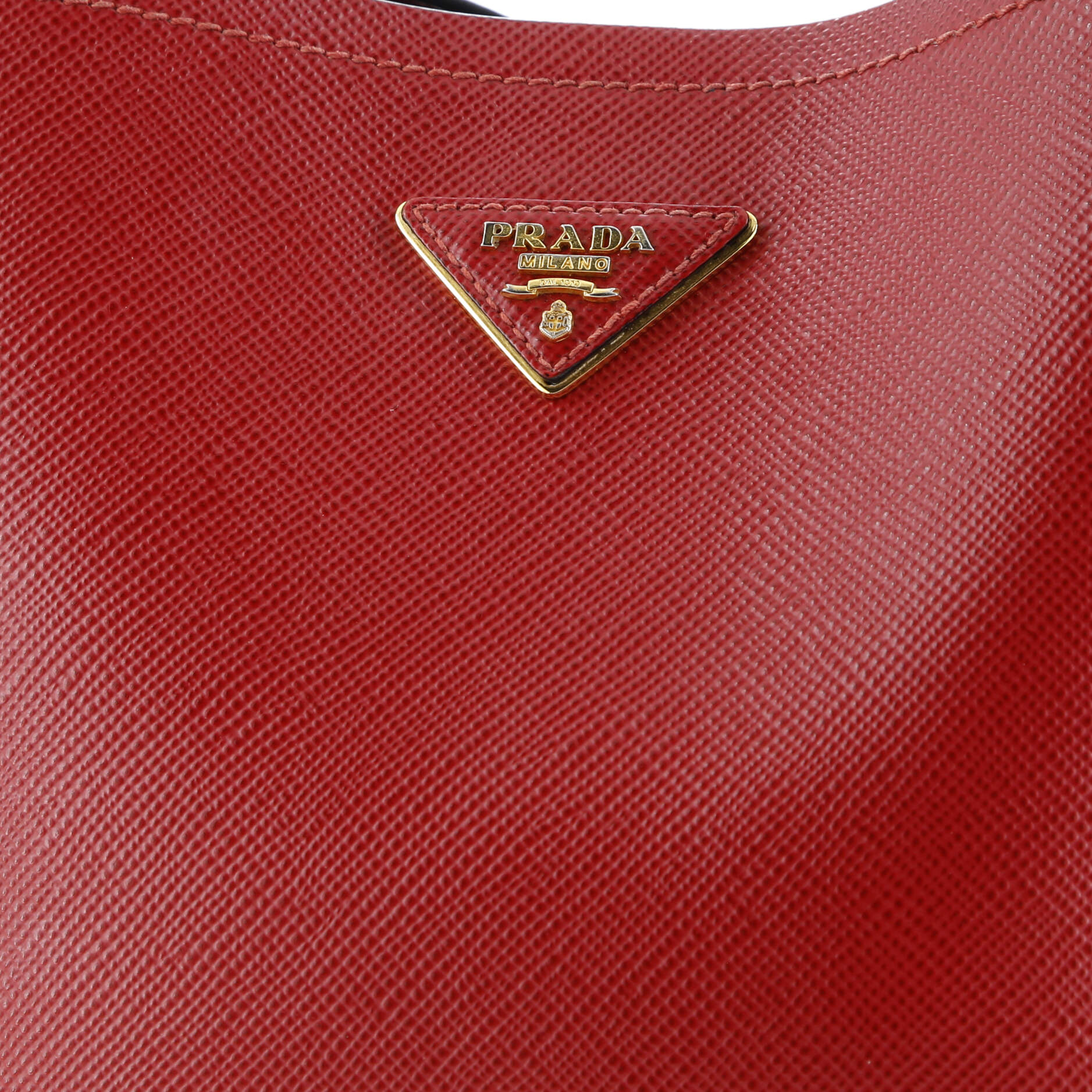 Prada Panier Bucket Bag Saffiano Leather Medium