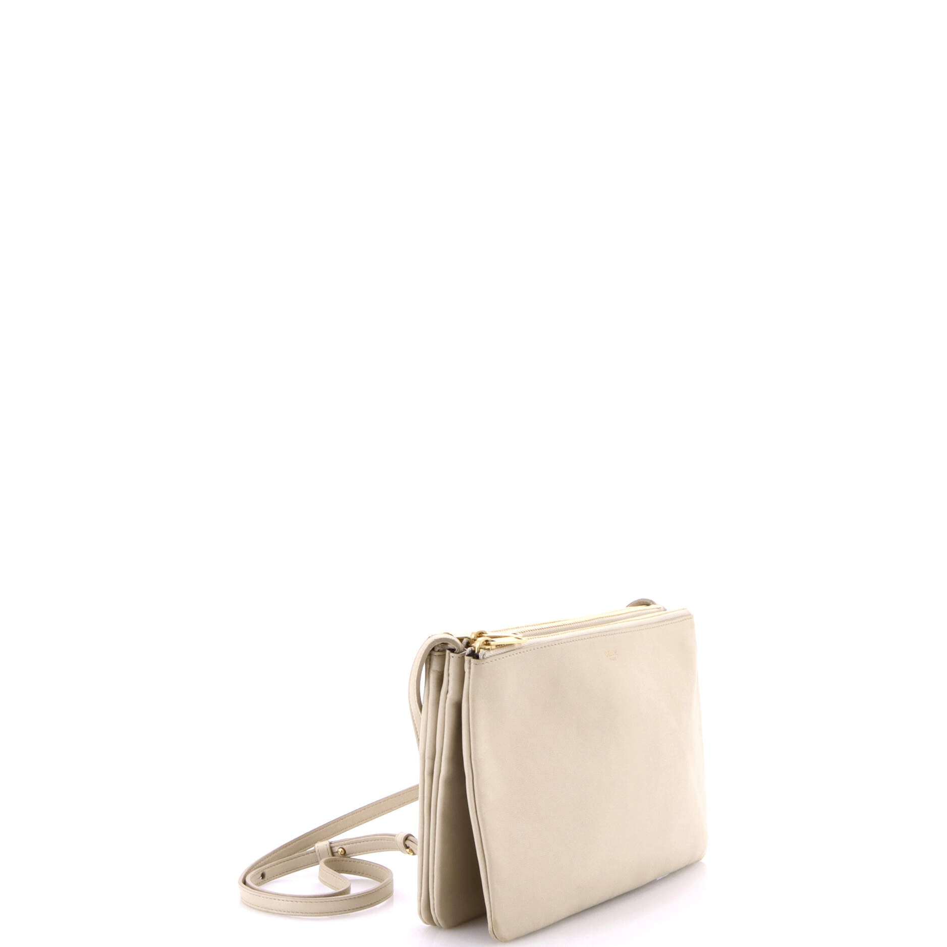 Celine Trio Crossbody Bag Leather Large