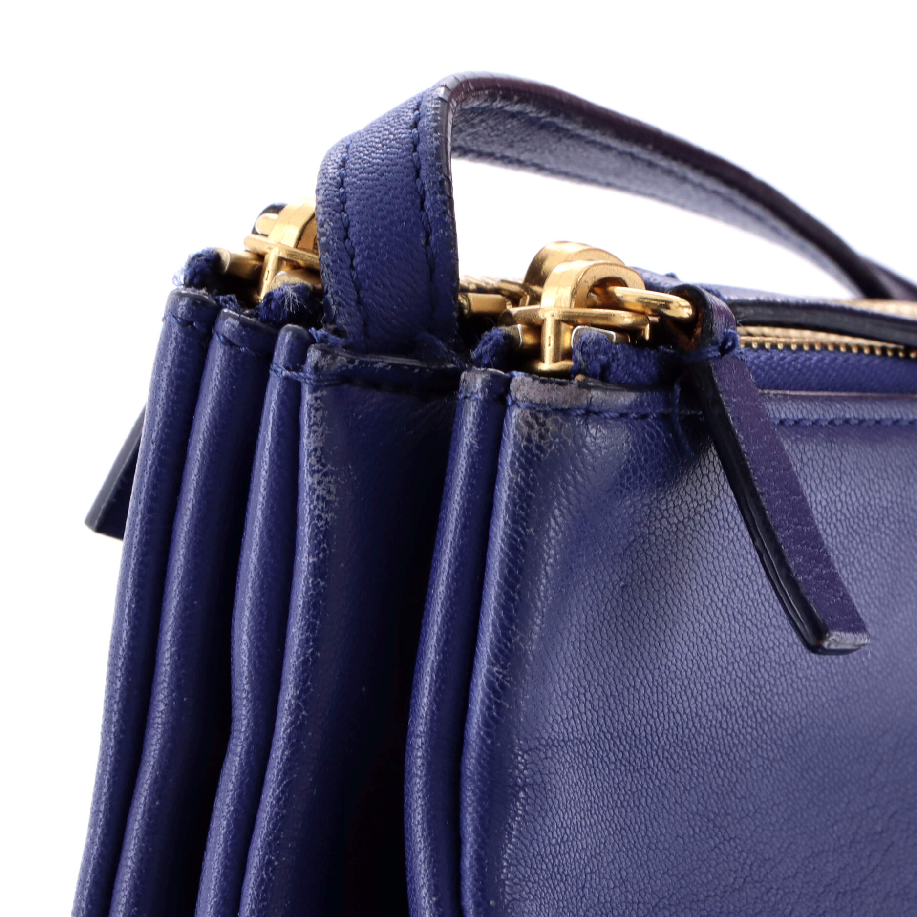 Celine Trio Crossbody Bag Leather Large