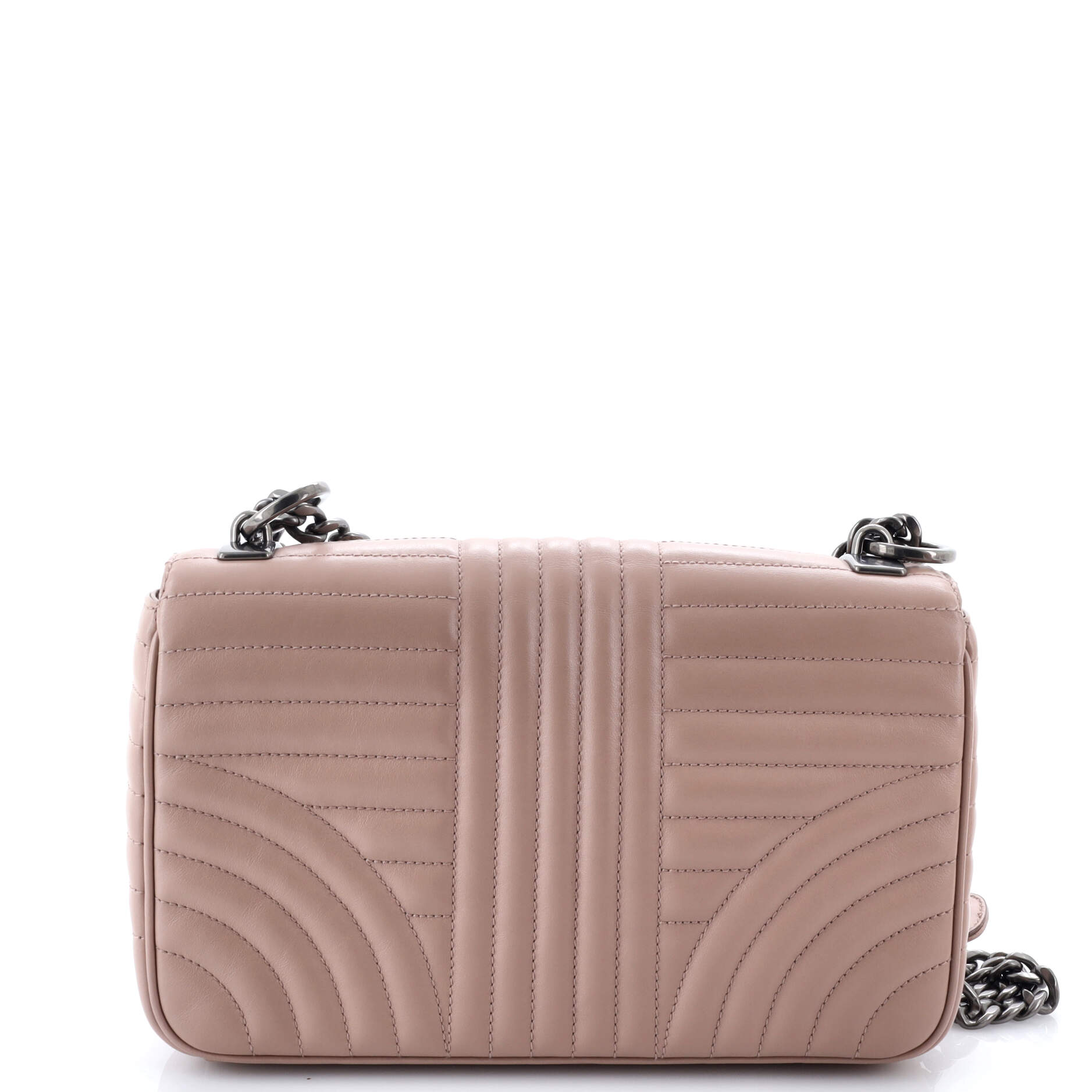 Prada Chain Flap Shoulder Bag Diagramme Quilted Leather Medium