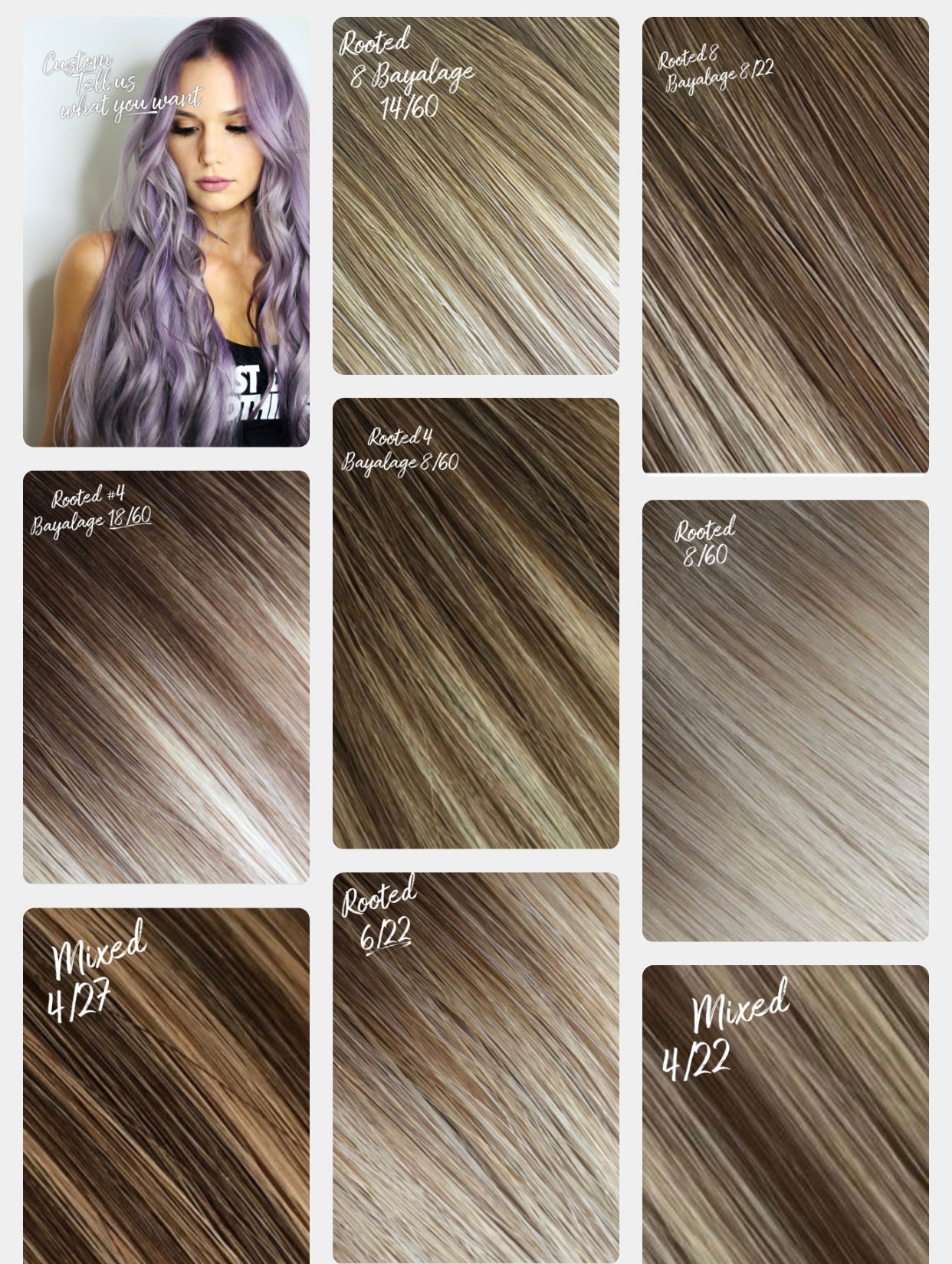 Premium Hybrid Weft Hair Extensions for Effortless Styling