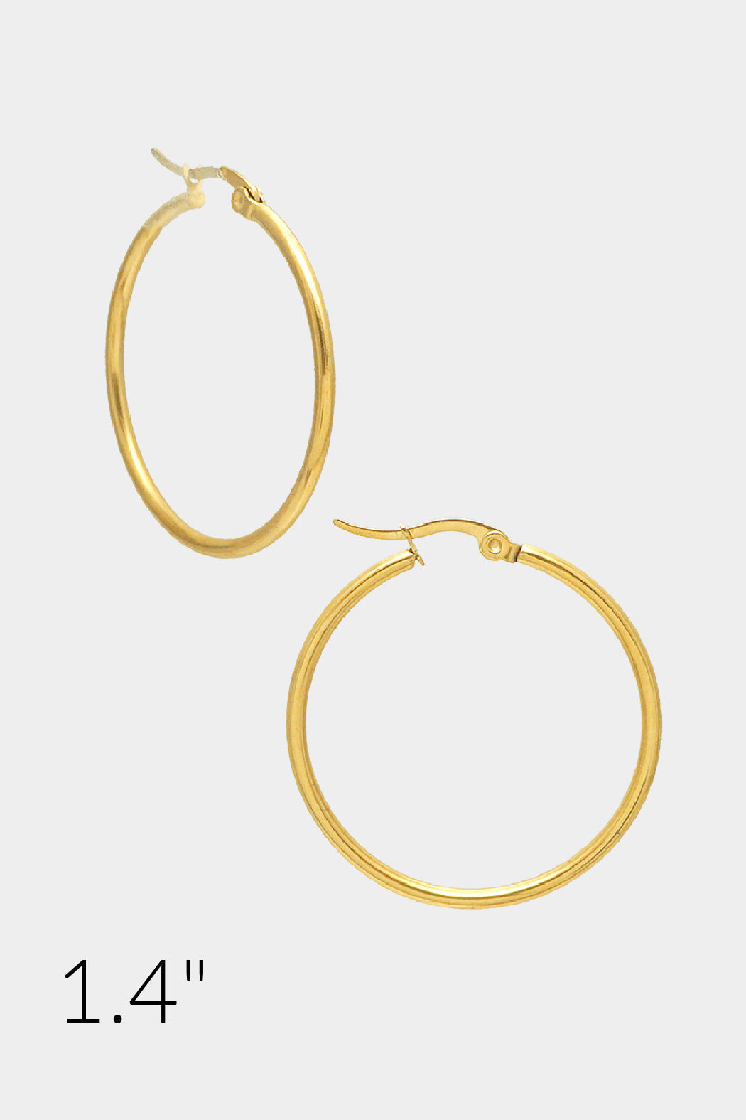 1.4" Hoop Earrings by Embellish Your Life