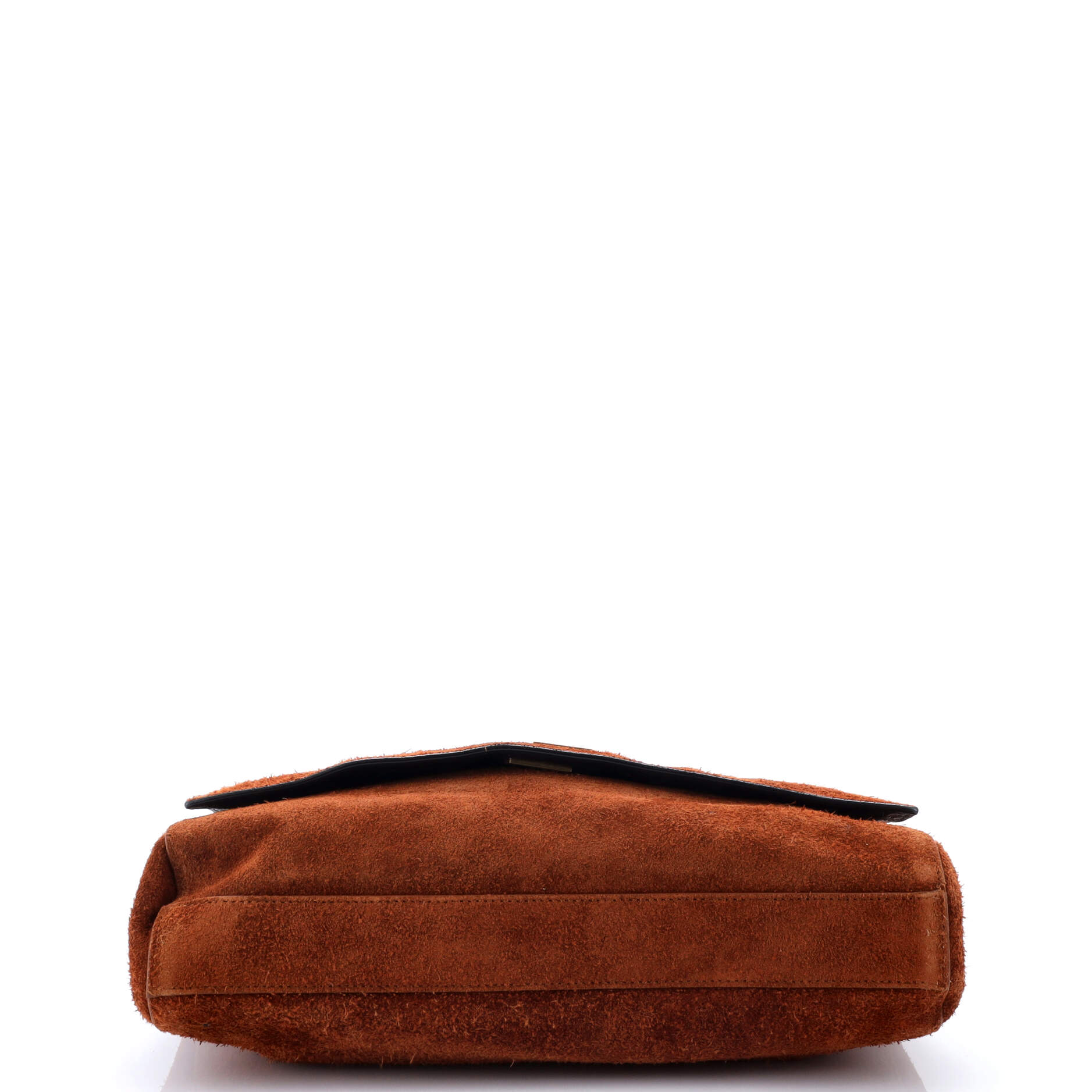 Saint Laurent Classic Monogram Reversible Shoulder Bag Suede and Leather Medium