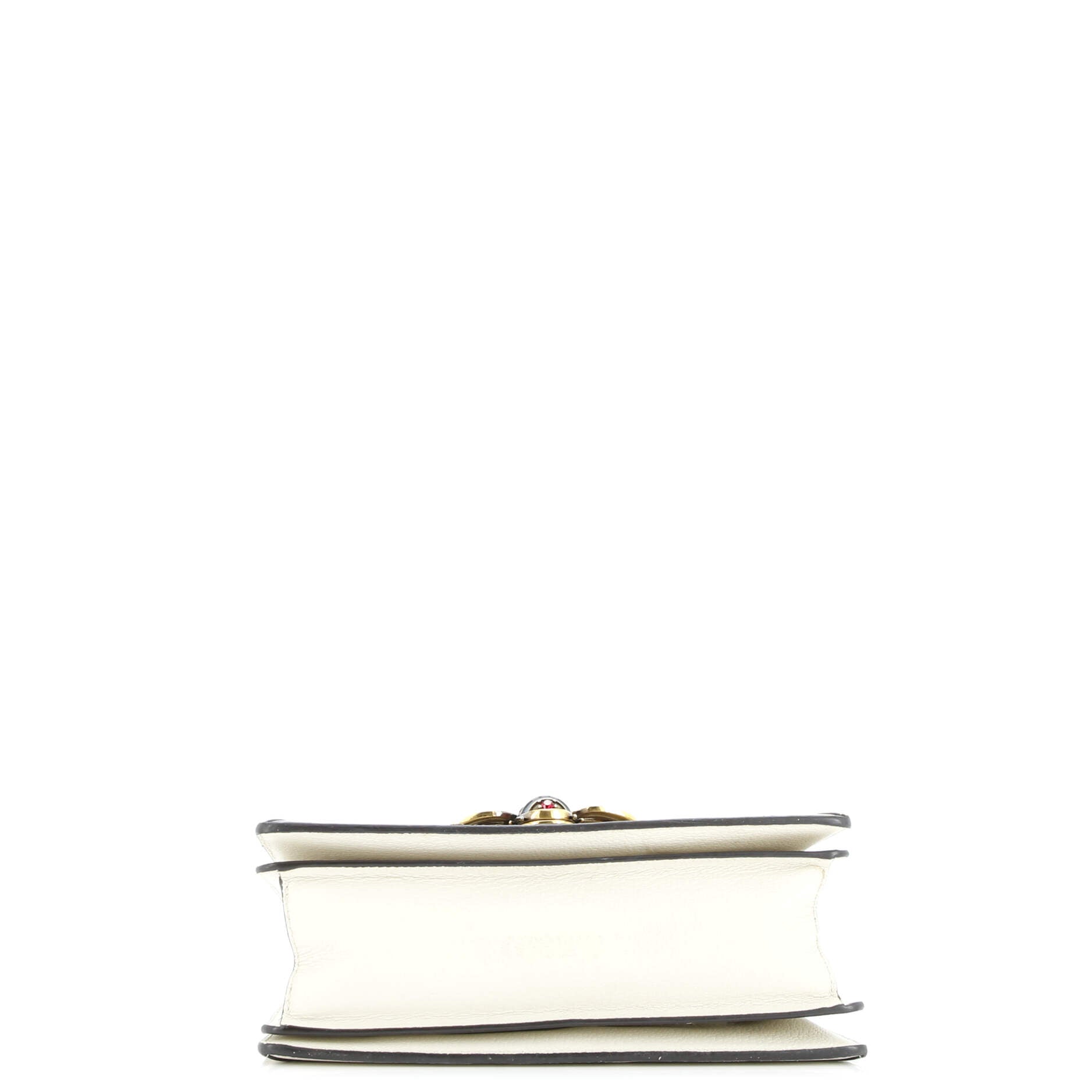 Gucci Queen Margaret Top Handle Bag GG Coated Canvas with Leather Small