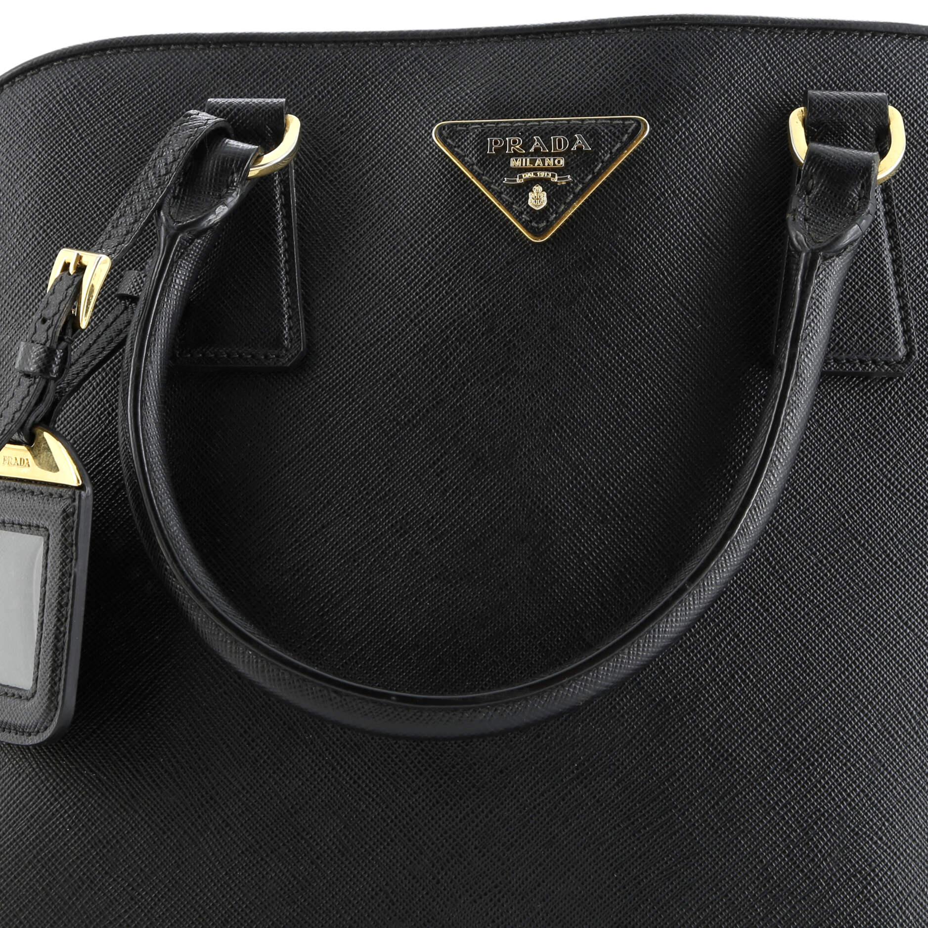 Prada Open Promenade Bag Saffiano Leather Large
