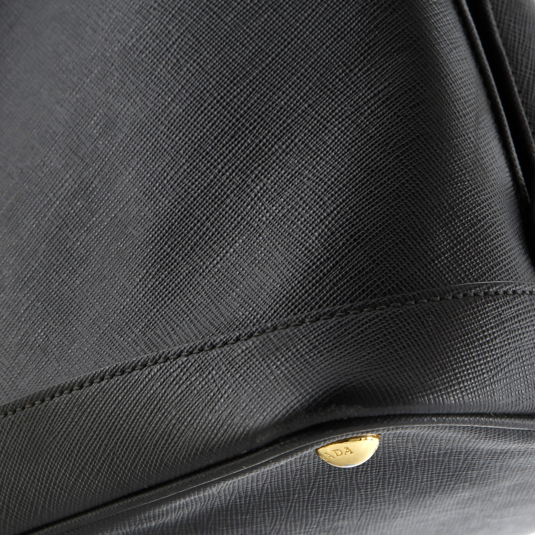 Prada Open Promenade Bag Saffiano Leather Large