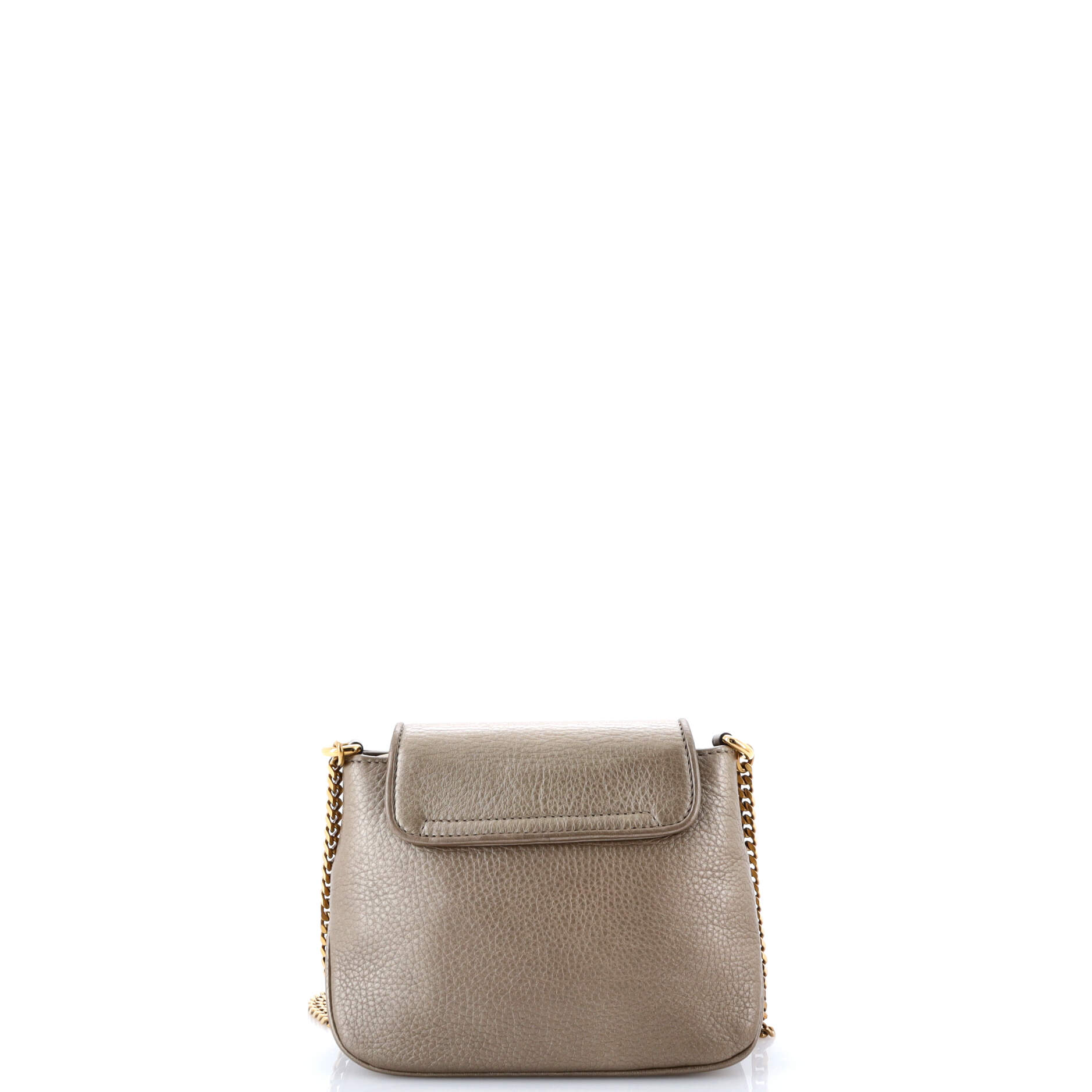 Gucci 1973 Chain Shoulder Bag Leather Small