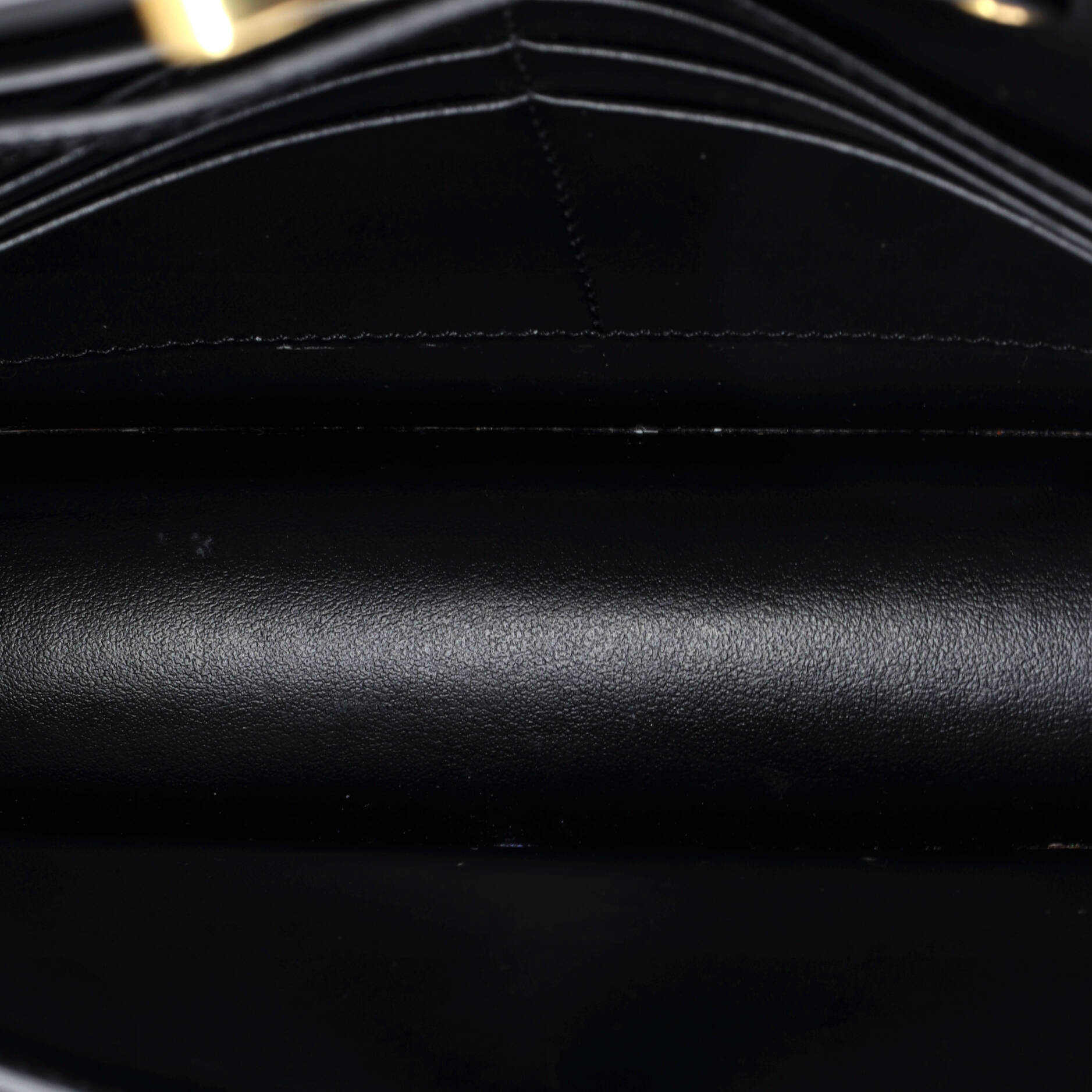 Celine Margo Triomphe Wallet on Chain Leather
