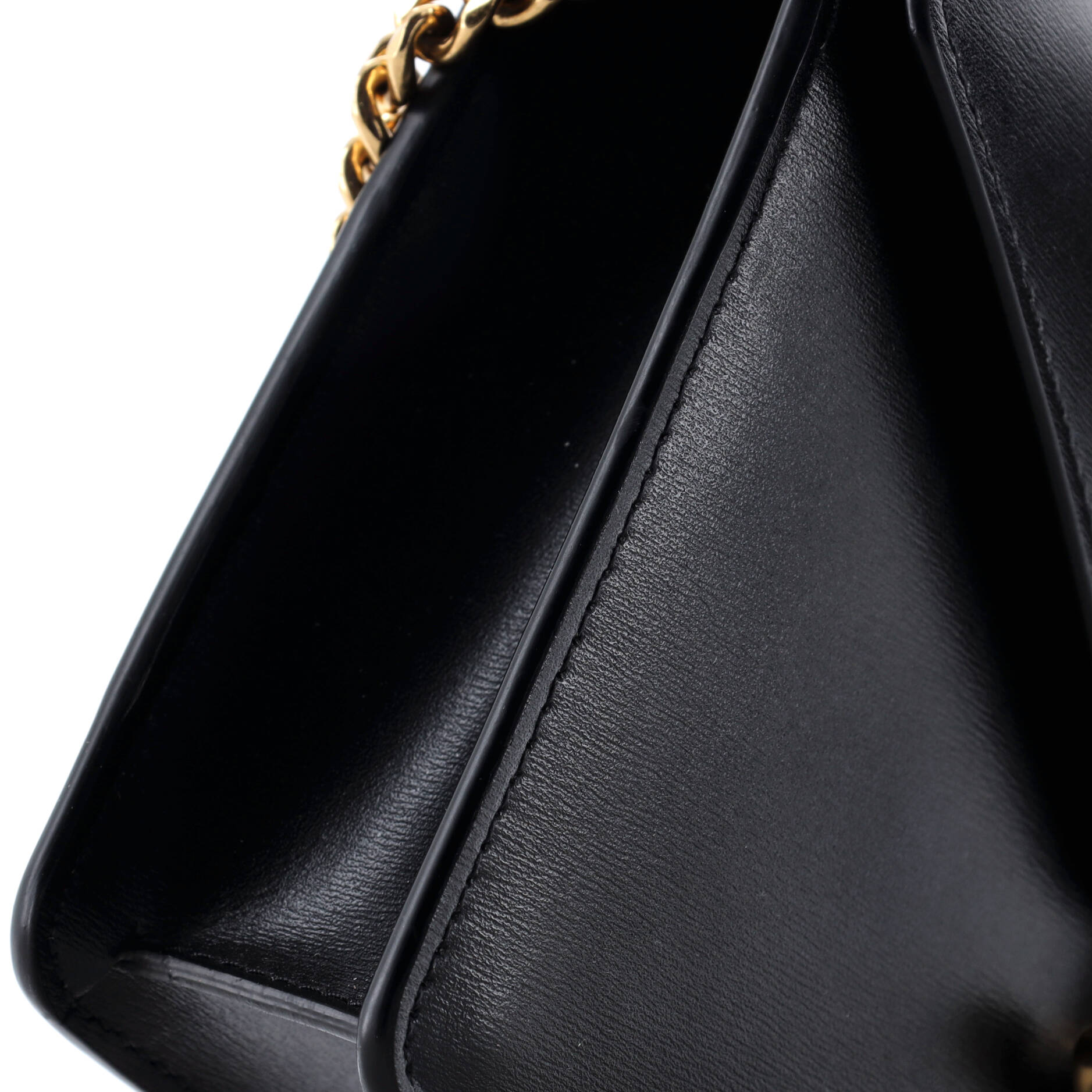 Celine Margo Triomphe Wallet on Chain Leather