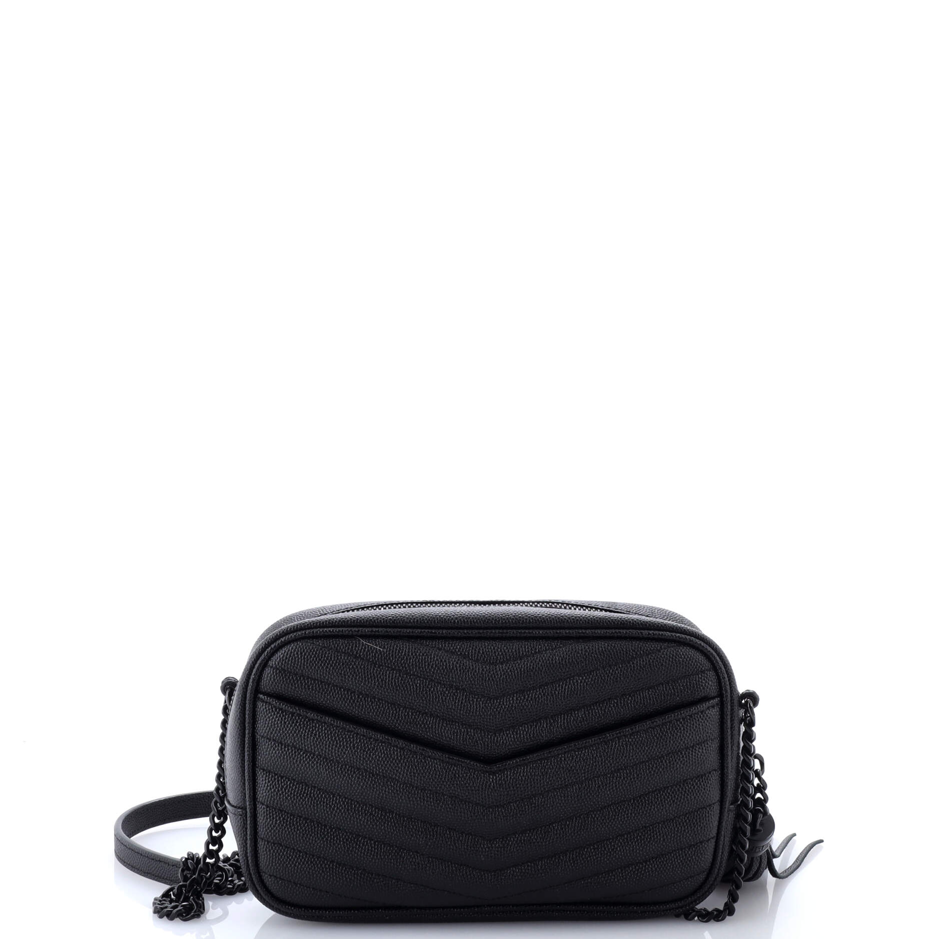 Saint Laurent Lou Camera Bag Matelasse Chevron Leather Mini