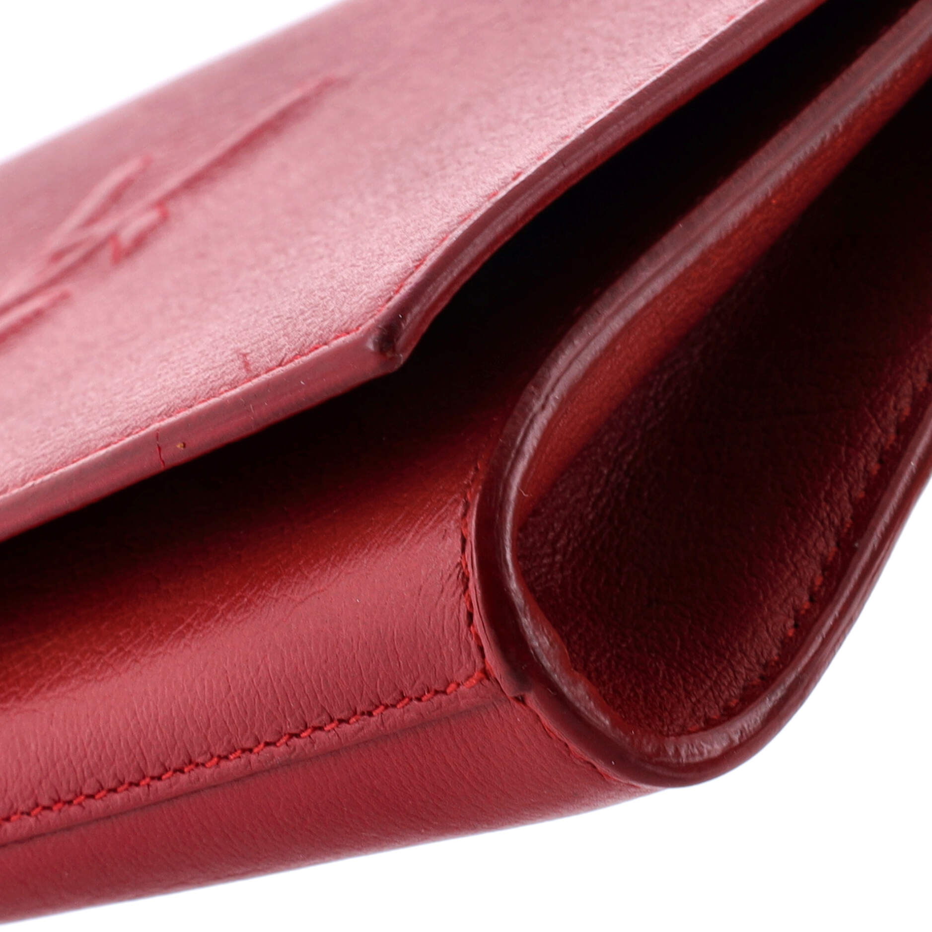 Saint Laurent Belle de Jour Clutch Leather Large