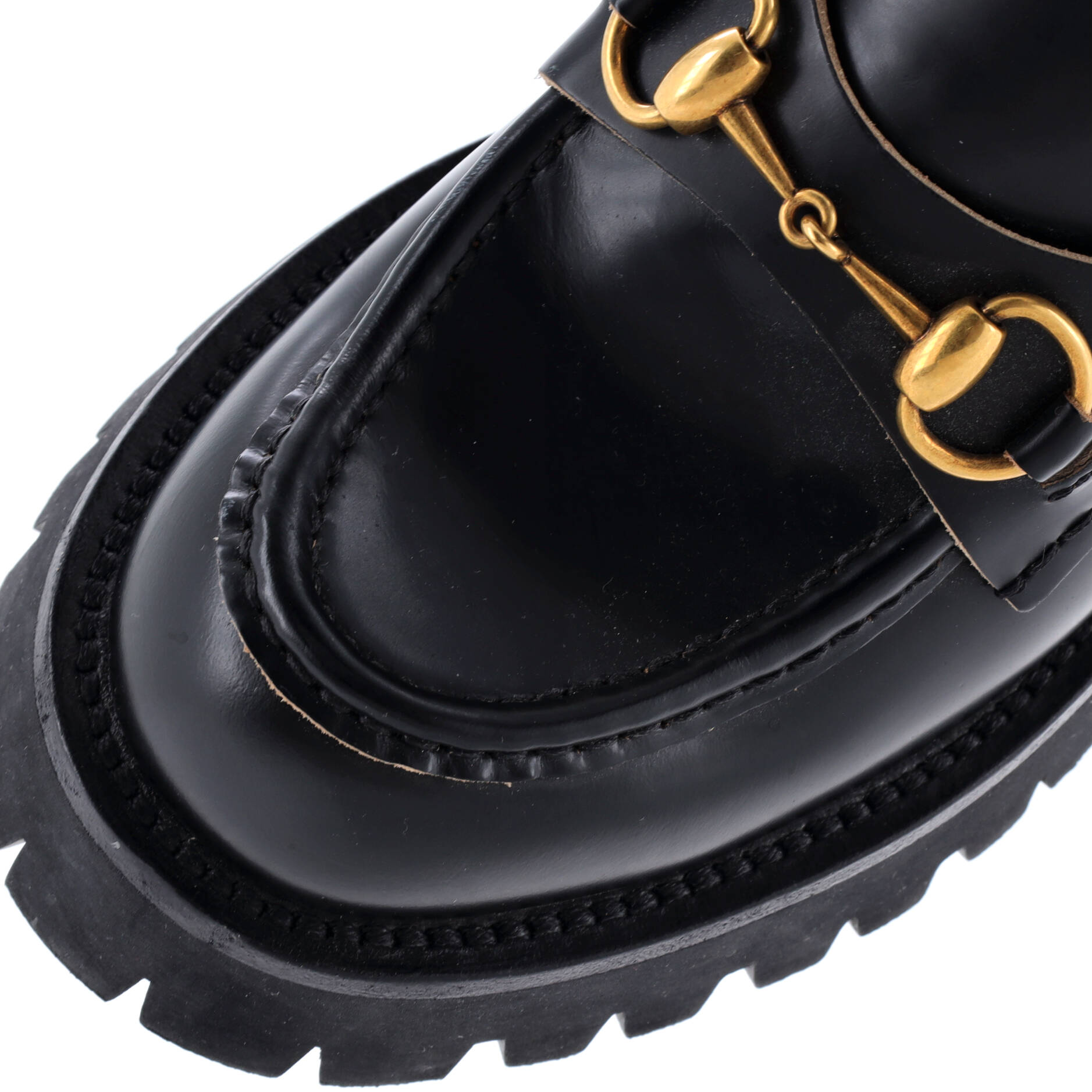 Gucci Women's Harald Horsebit Loafers Leather