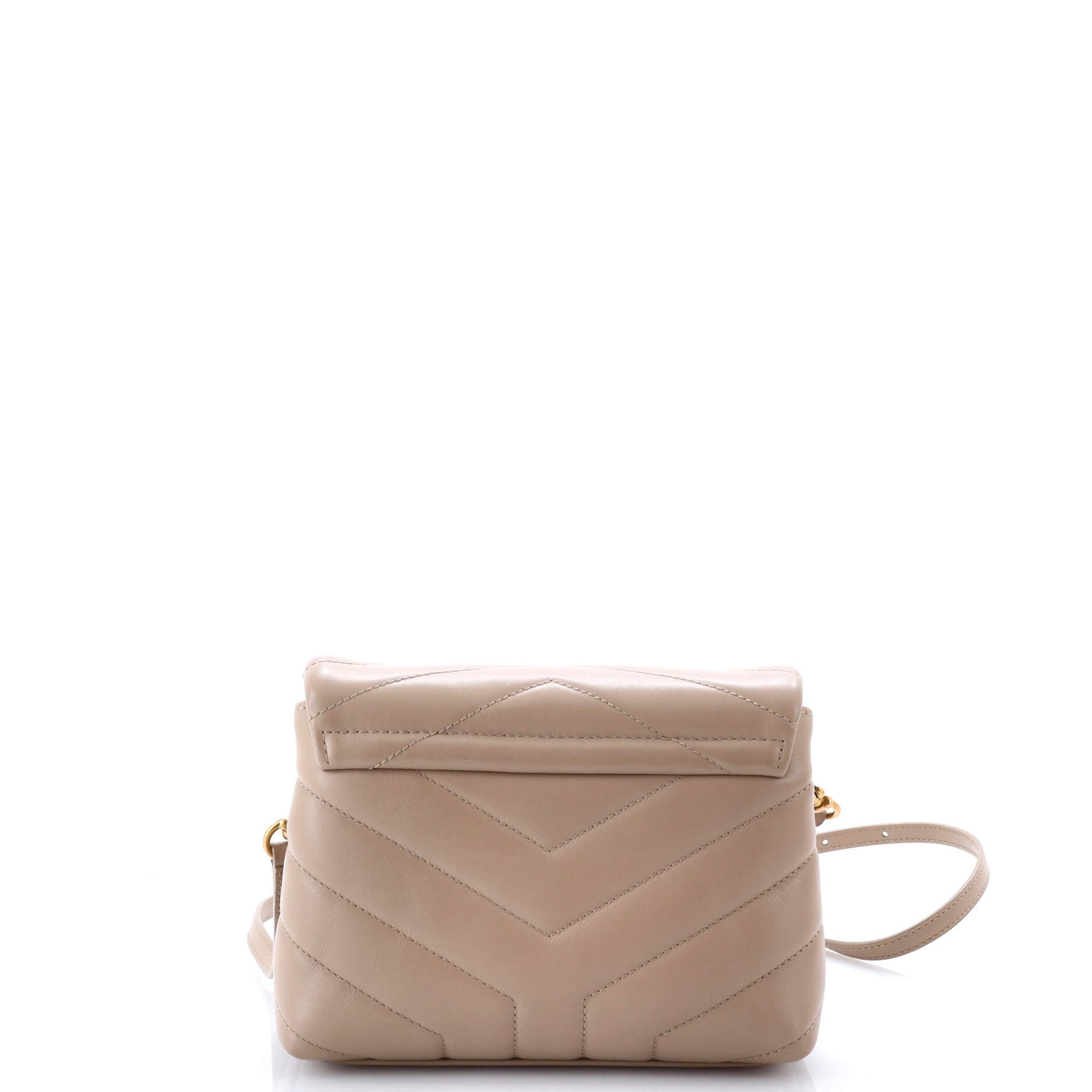 Saint Laurent Loulou Shoulder Bag Matelasse Chevron Leather Toy