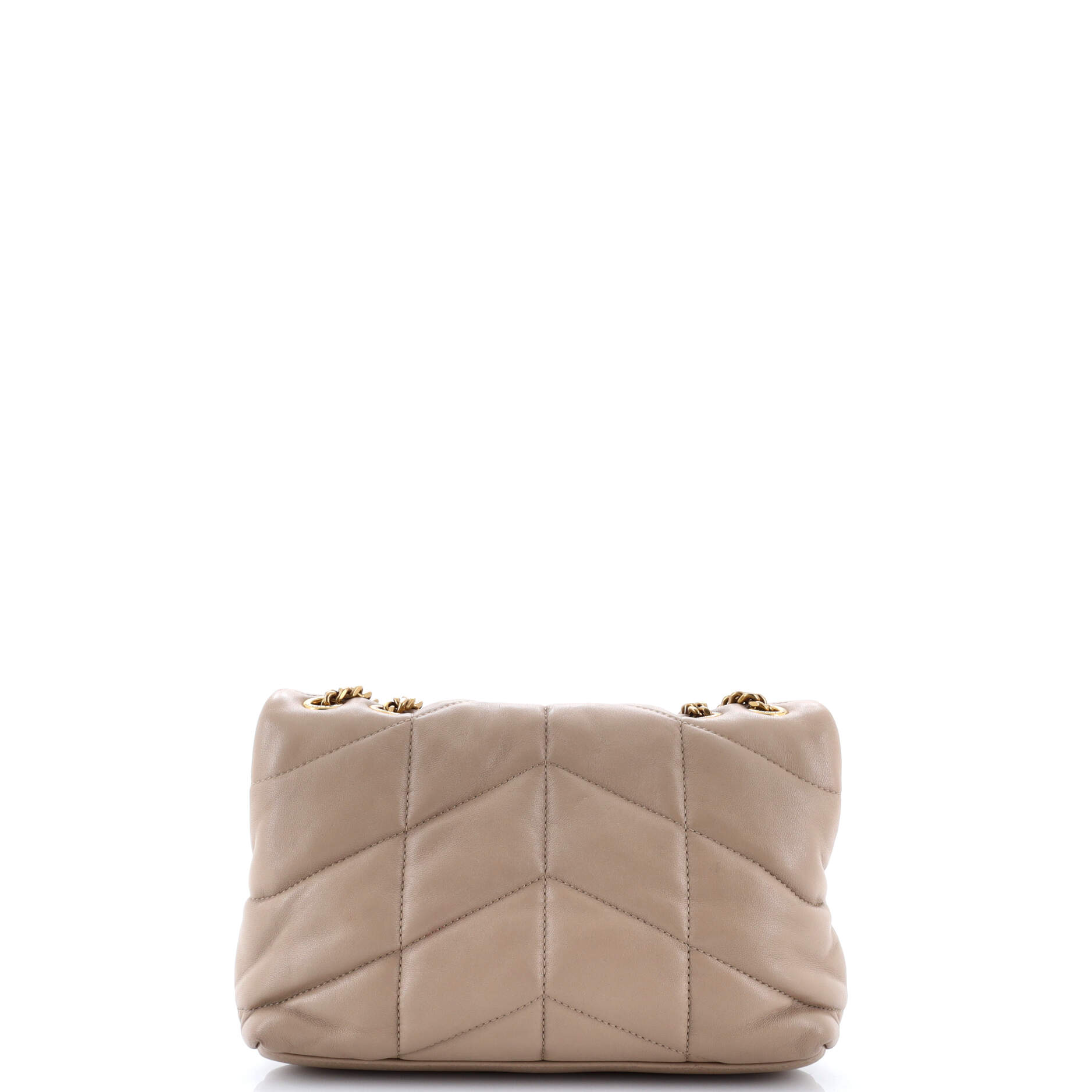 Saint Laurent Loulou Puffer Shoulder Bag Quilted Leather Mini