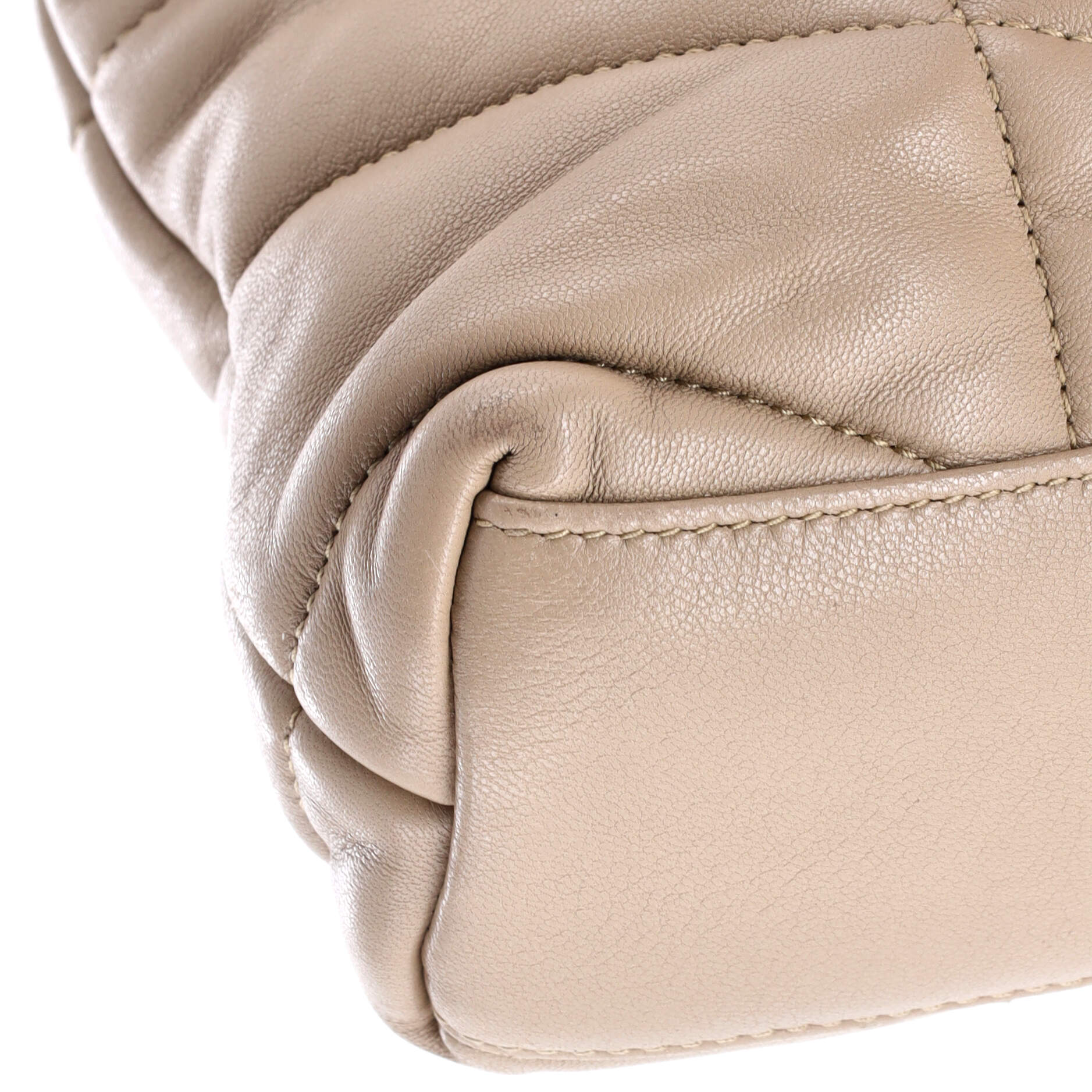 Saint Laurent Loulou Puffer Shoulder Bag Quilted Leather Mini