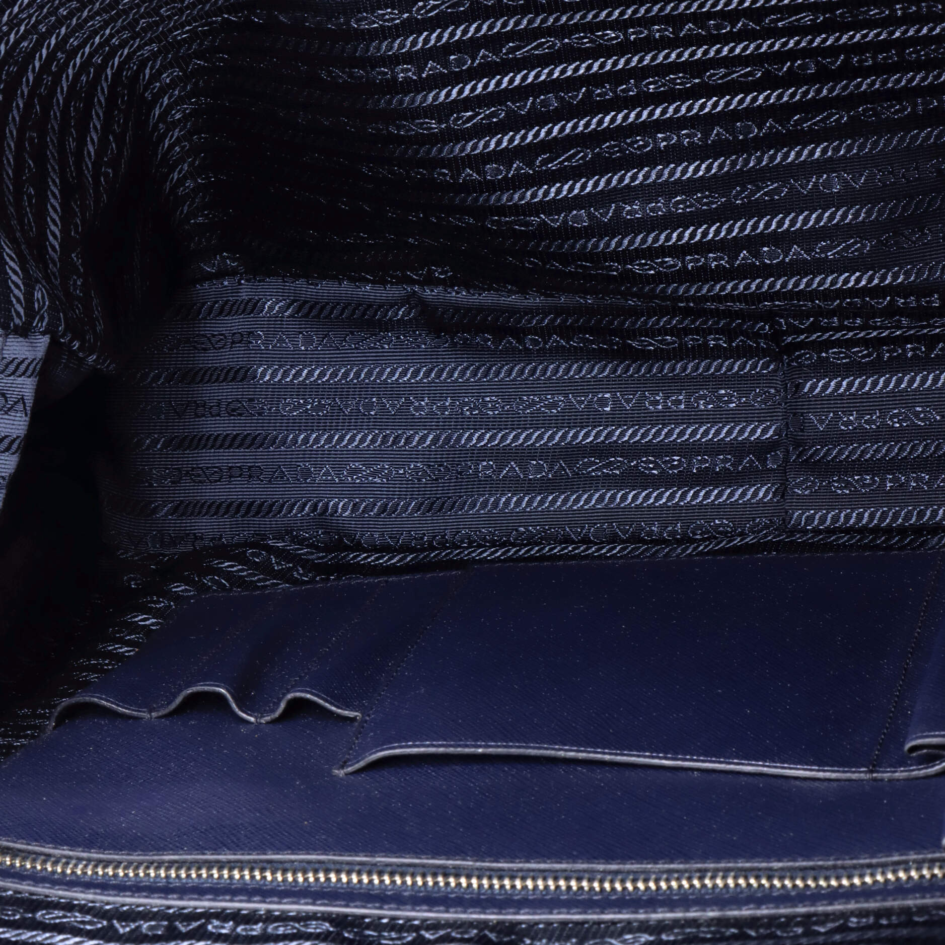 Prada Travel Briefcase Saffiano Leather