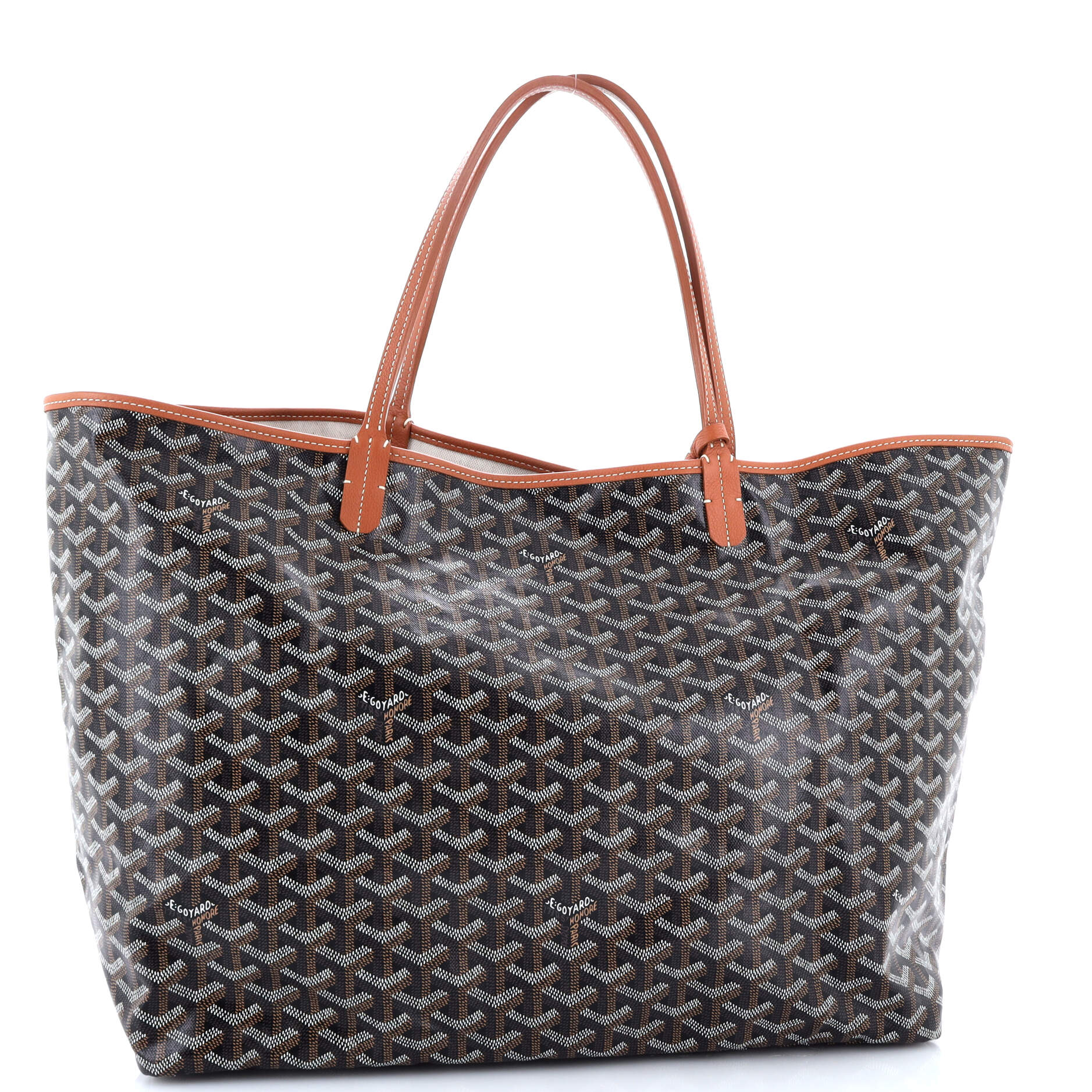 Goyard Saint Louis Tote Coated Canvas GM