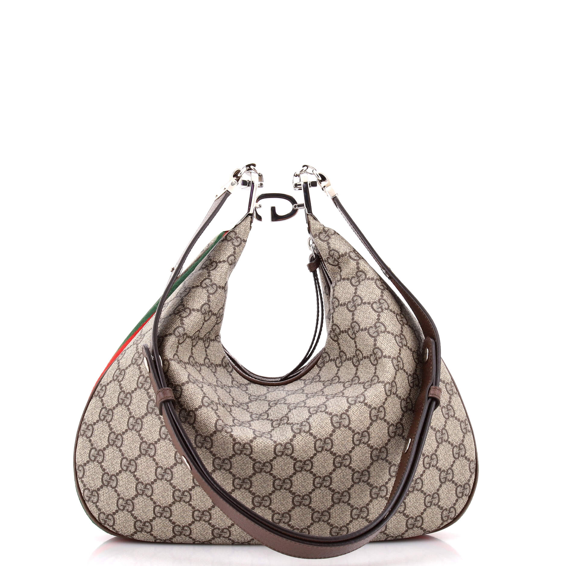 Gucci Attache Shoulder Bag GG Coated Canvas Medium