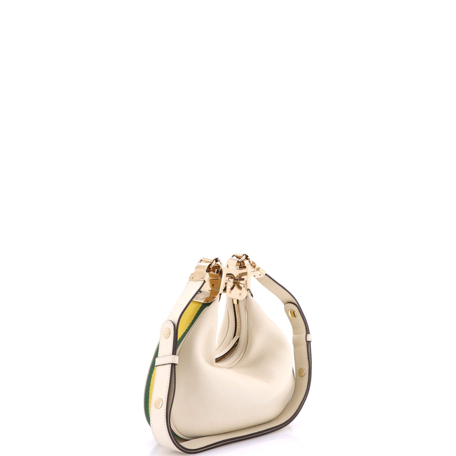 Gucci Attache Shoulder Bag Leather Small