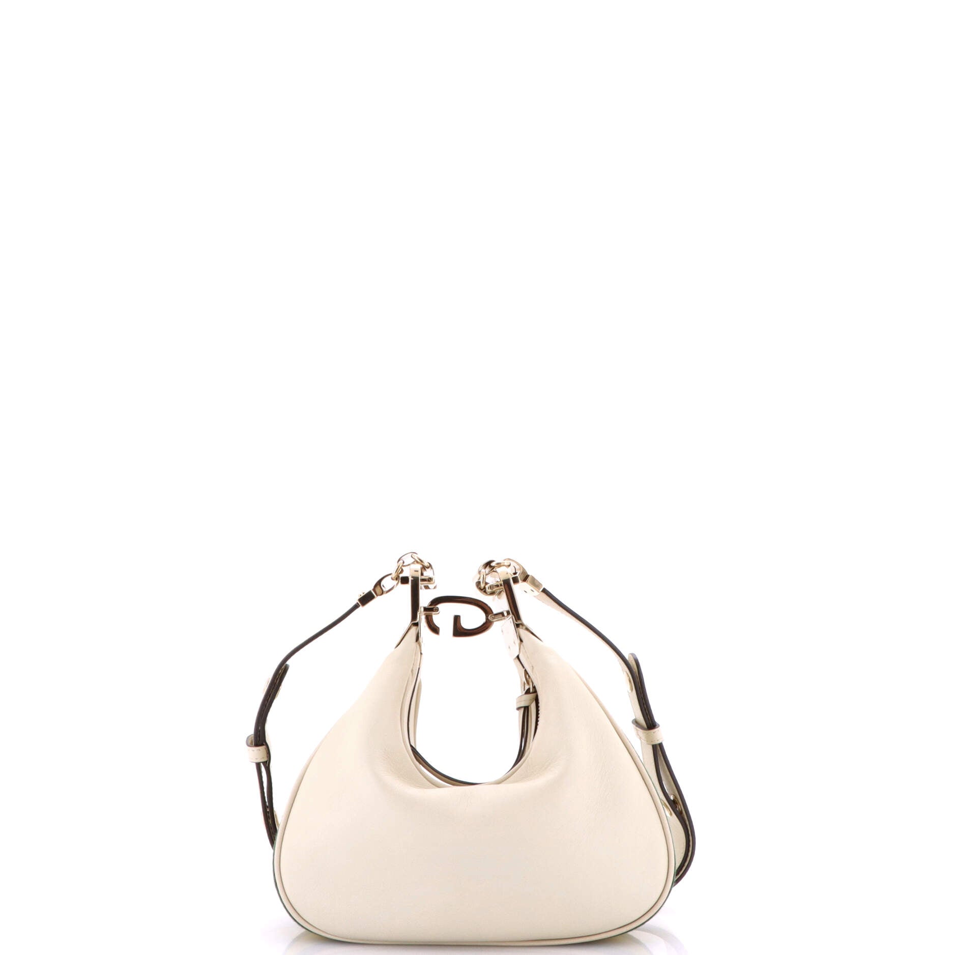 Gucci Attache Shoulder Bag Leather Small