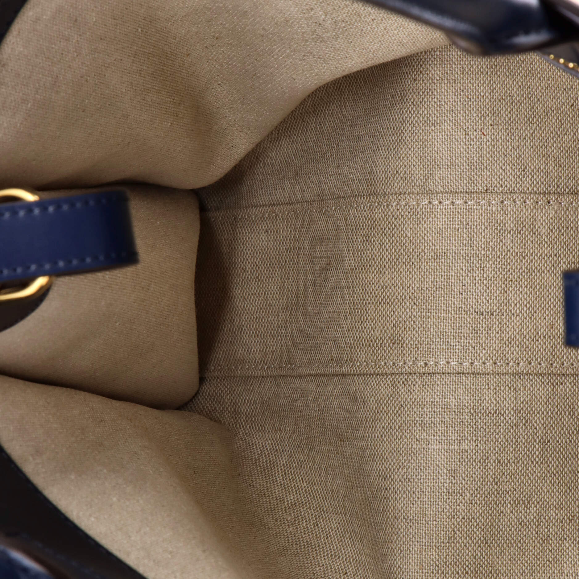 Celine Vertical Cabas Tote Canvas with Leather Small