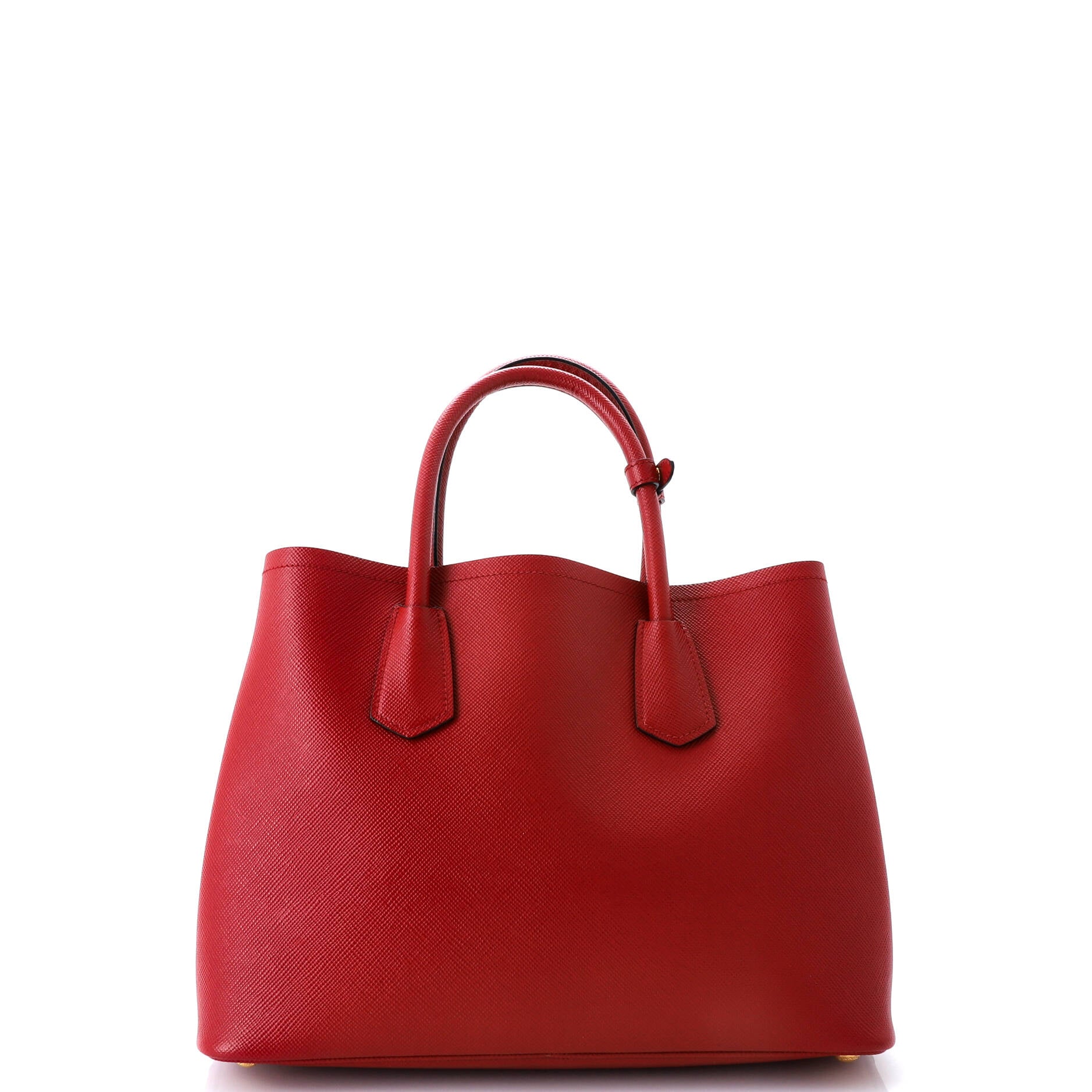 Prada Cuir Double Tote Saffiano Leather Medium