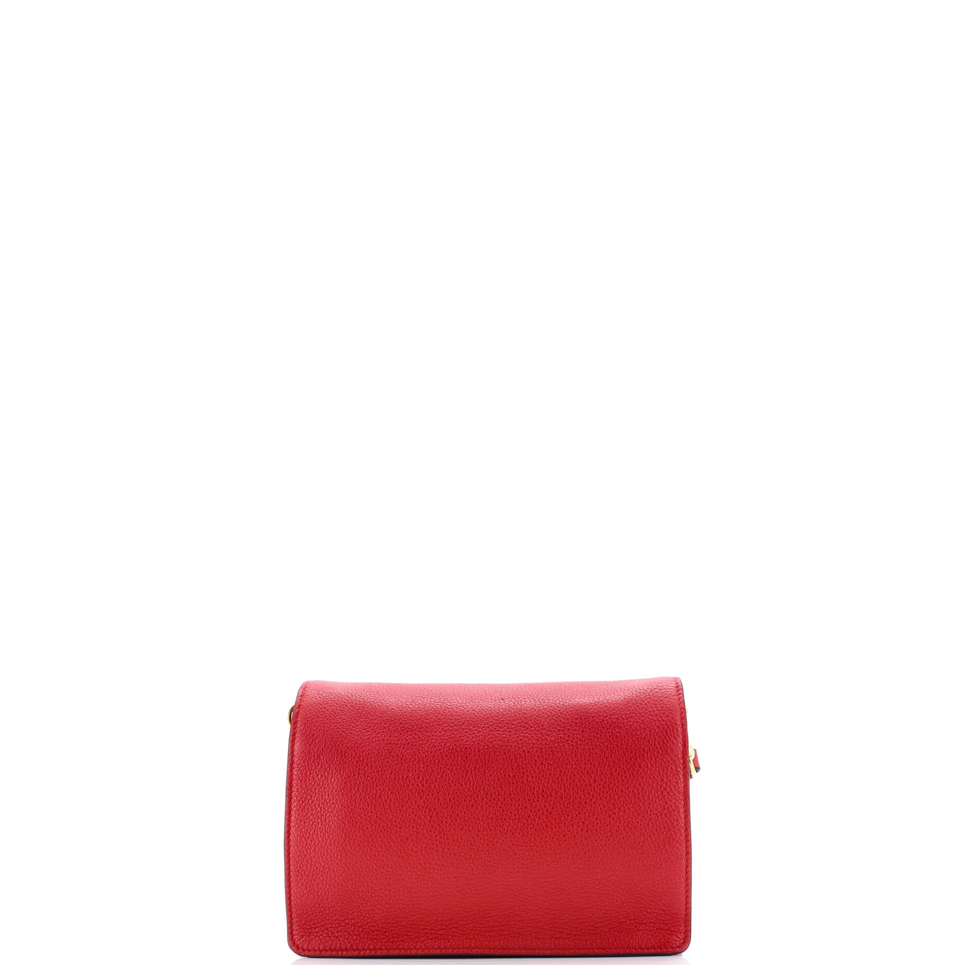 Prada Dual Strap Flap Crossbody Bag Vitello Daino Small