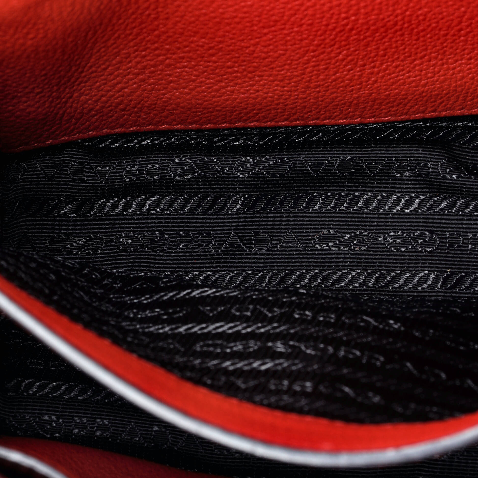 Prada Dual Strap Flap Crossbody Bag Vitello Daino Small