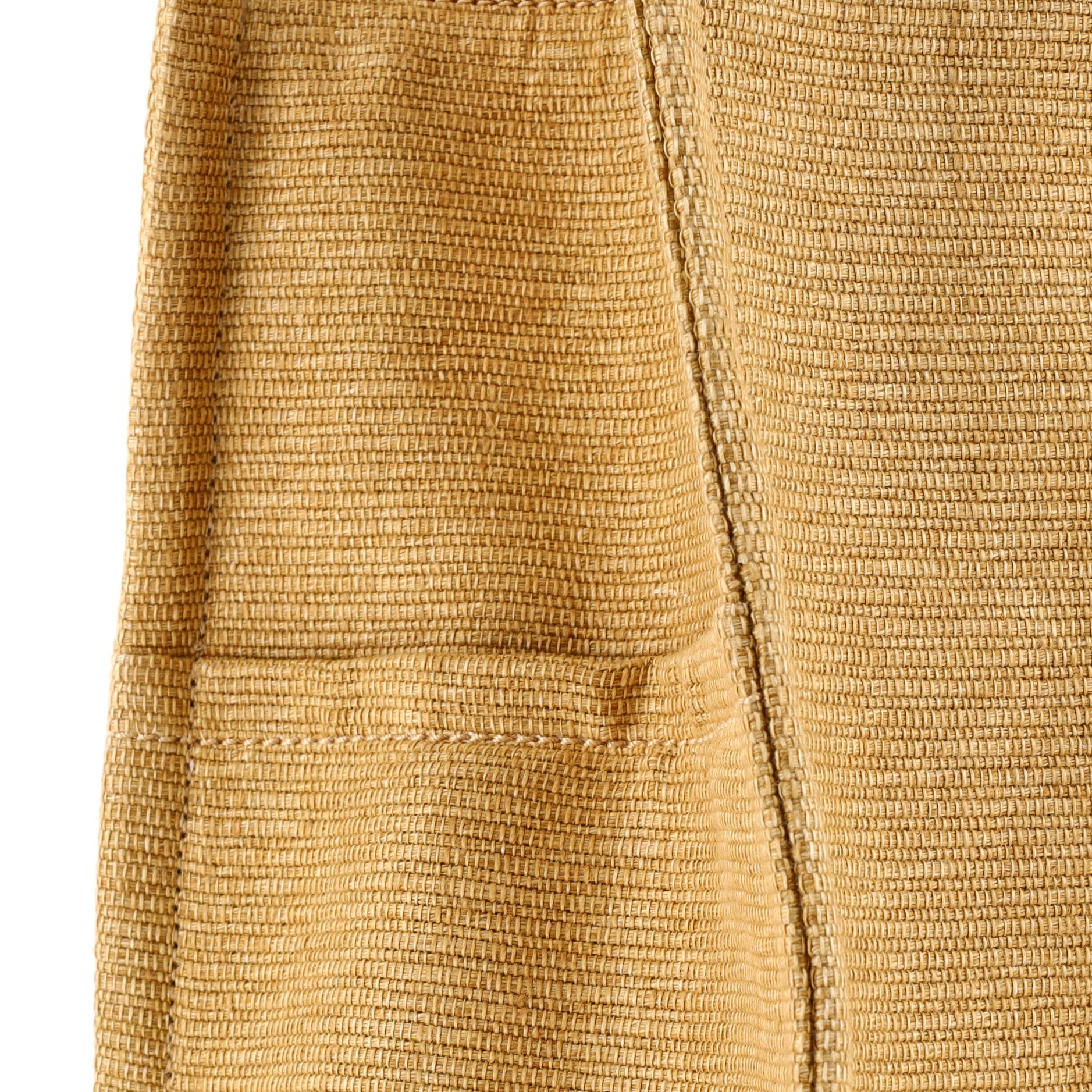 Celine Cabas Thais Tote Raffia Effect Textile Large