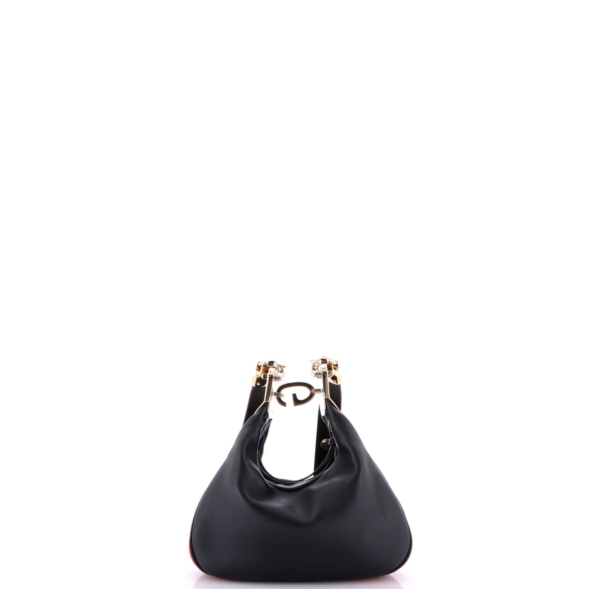 Gucci Attache Shoulder Bag Leather Small