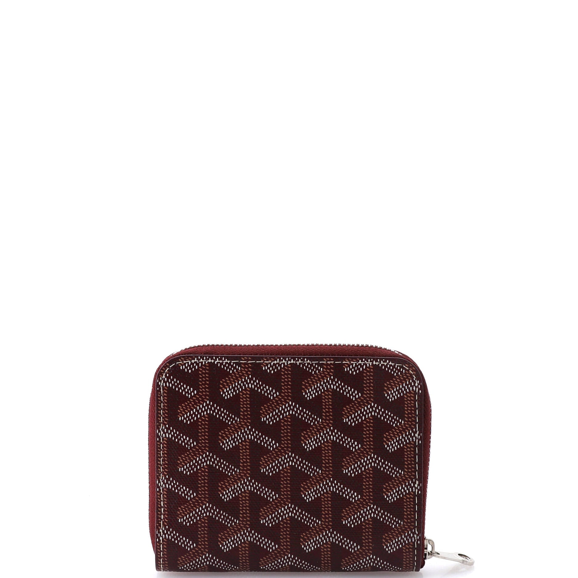 Goyard Matignon Zip Wallet Coated Canvas with Leather PM