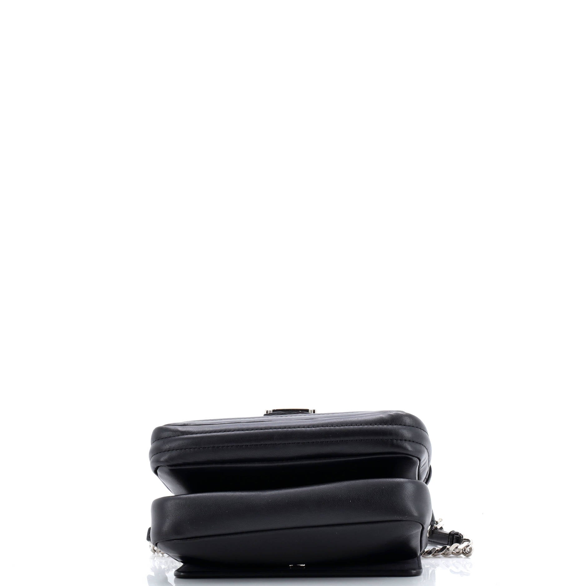 Fendi Double Baguette Quilted Leather Micro