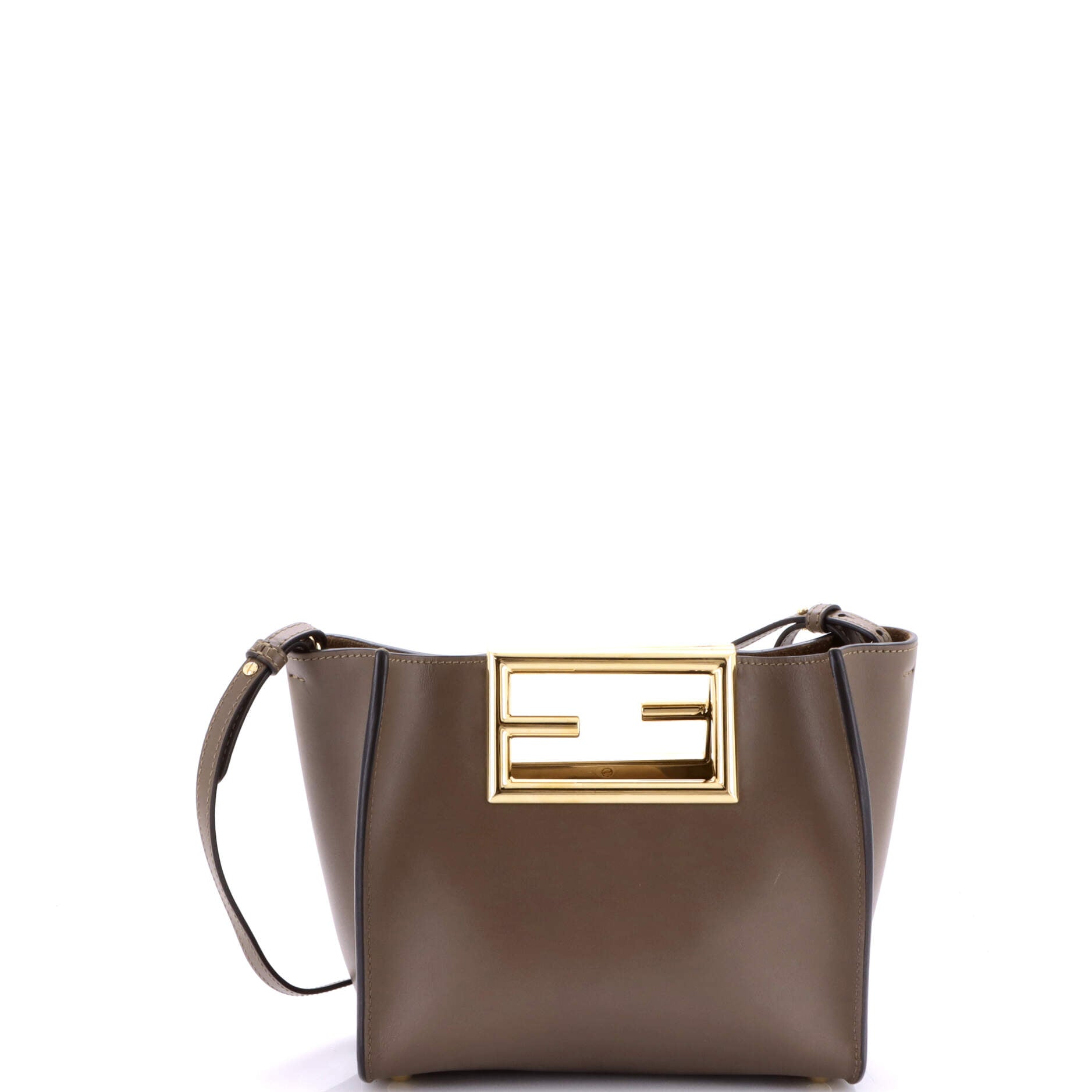 Fendi Way Tote Leather Small